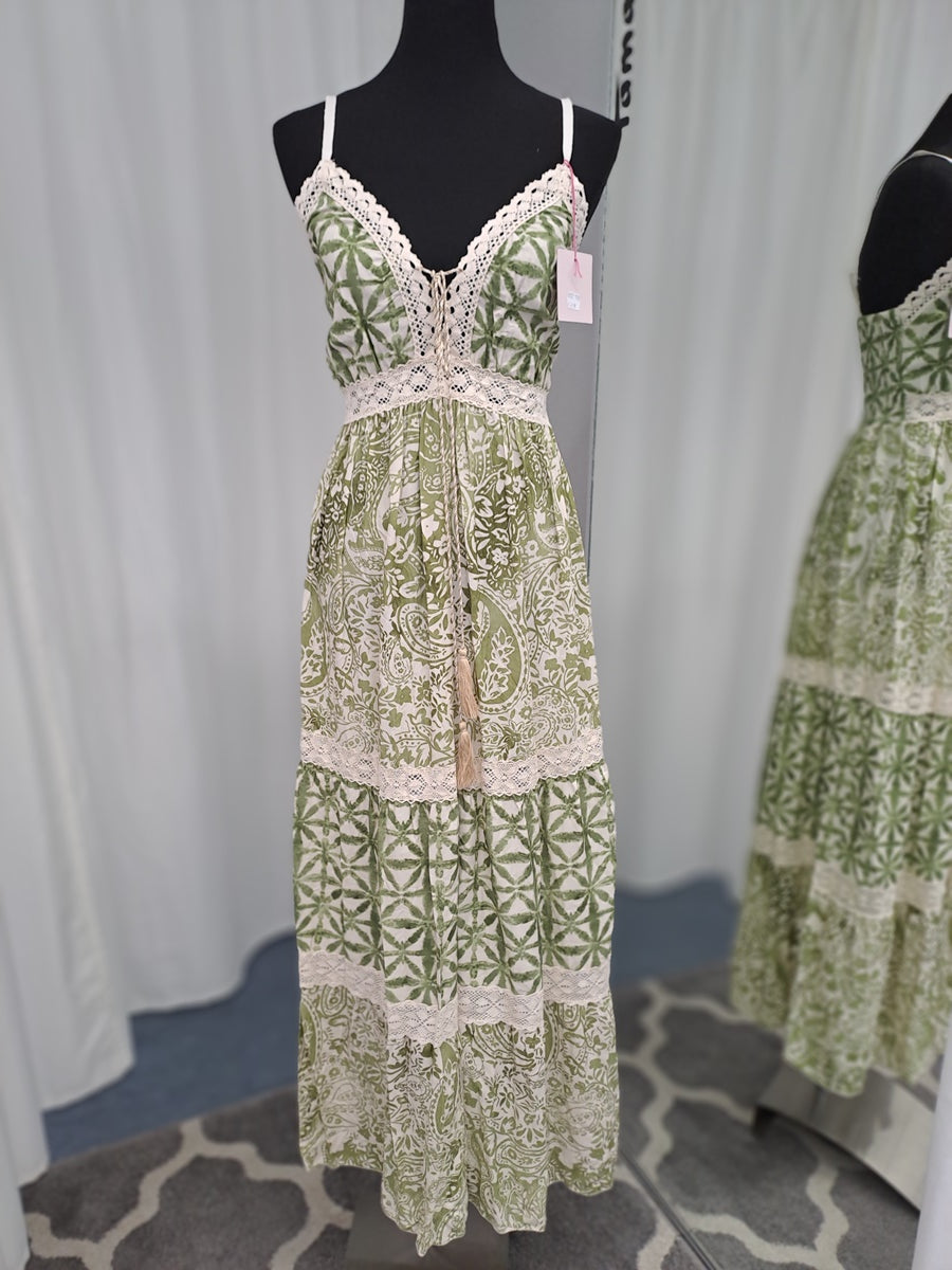 Liping Moda Kleid 62327 Grün