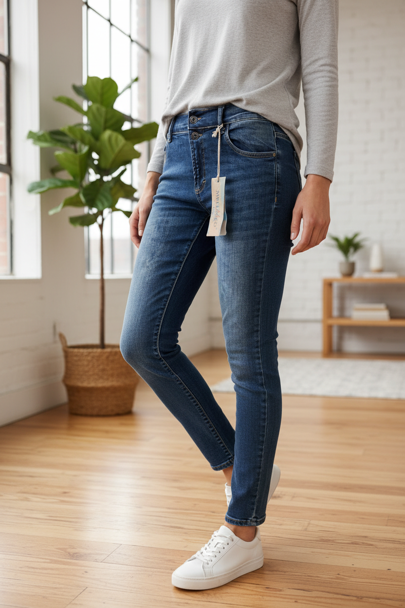 Melly & Co Jeans 15330 Blau