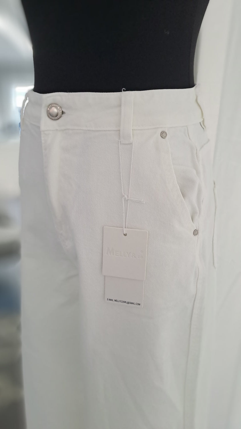 Melly & Co Jeans 5367 Weiß