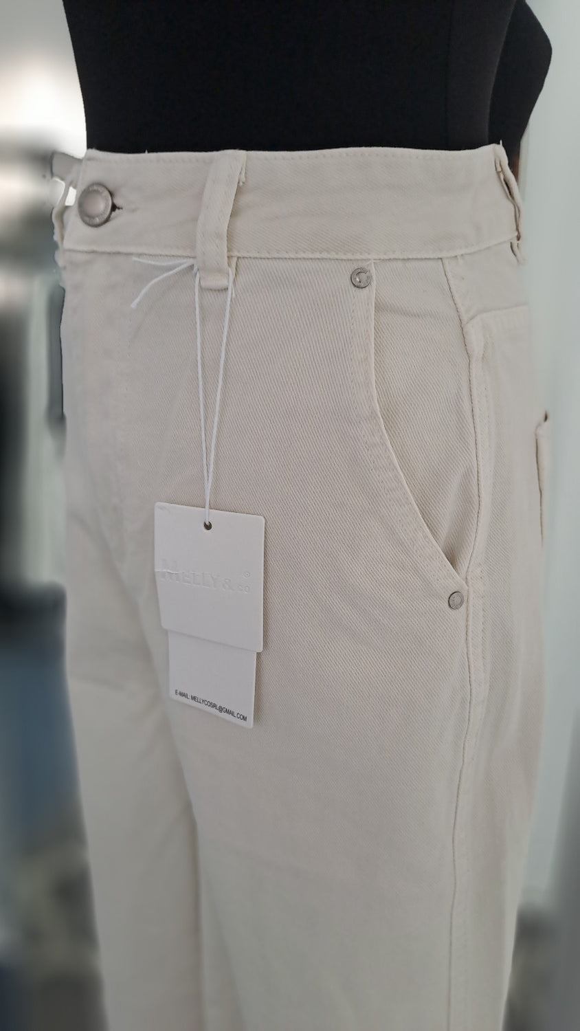 Melly & Co Jeans 5369 Beige