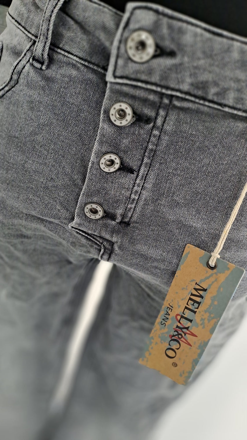 Melly & Co Jeans 7217 Grau