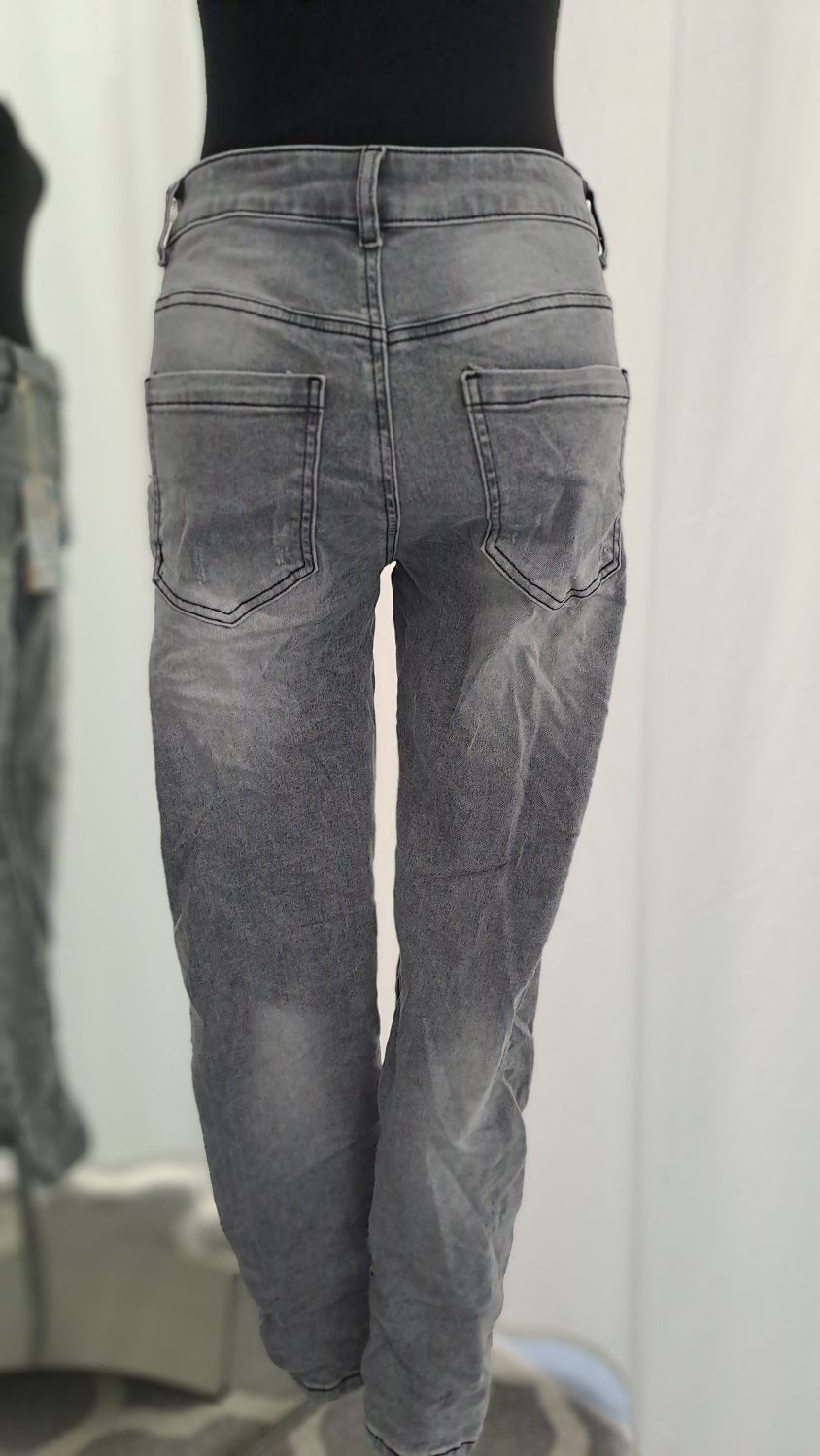 Melly & Co Jeans 7217 Grau