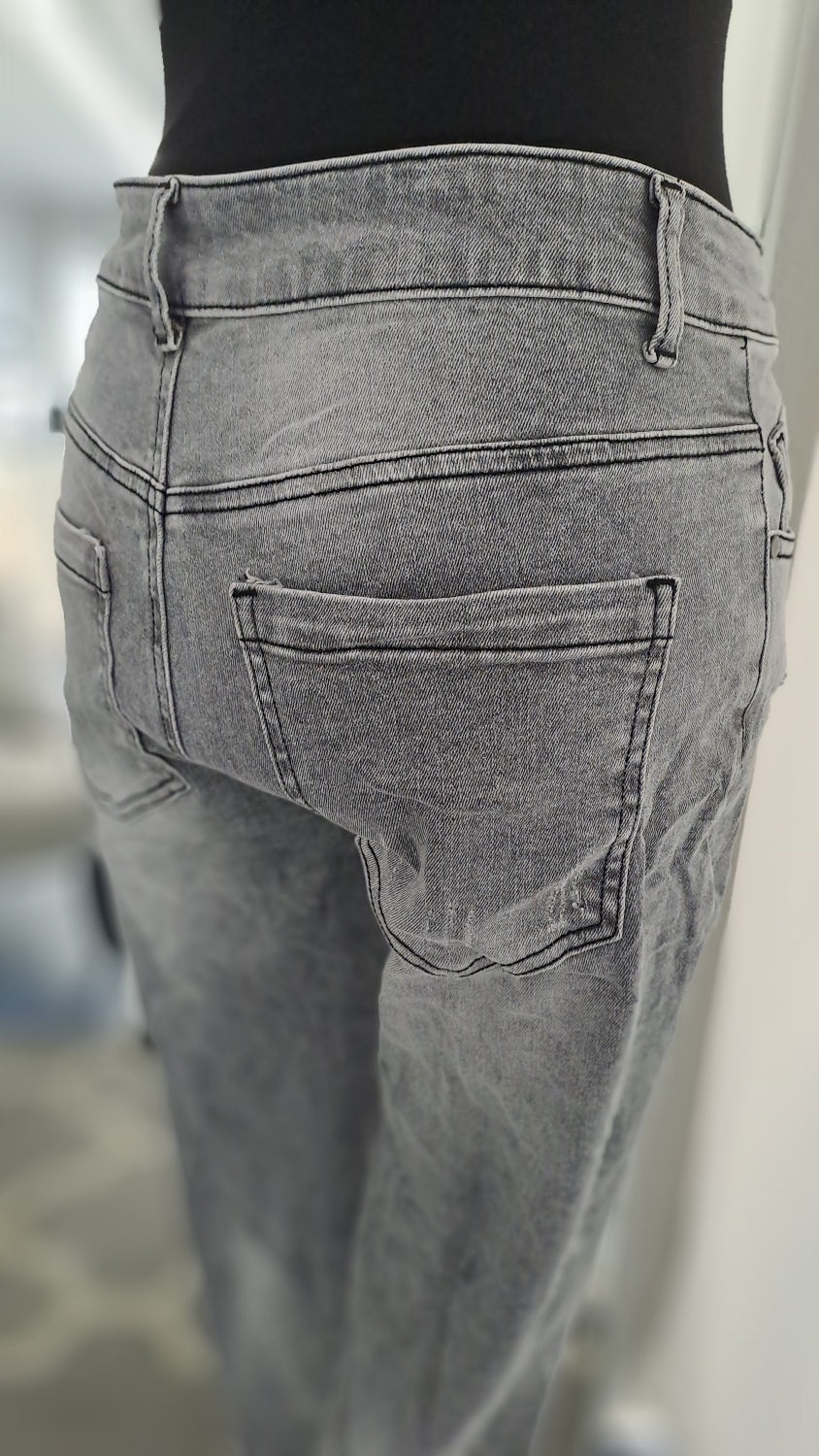 Melly & Co Jeans 7217 Grau