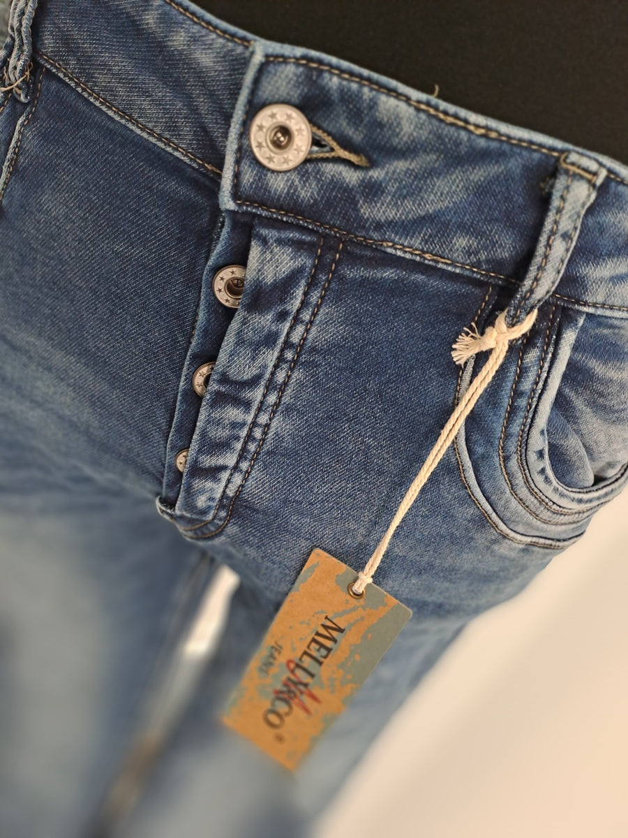Melly & Co Jeans 13443 Blau