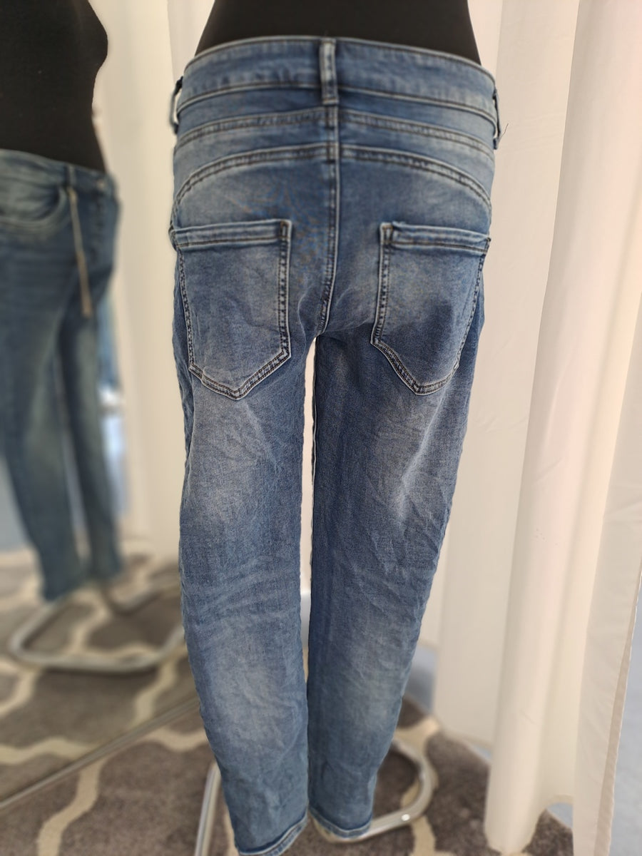 Melly & Co Jeans 13443 Blau