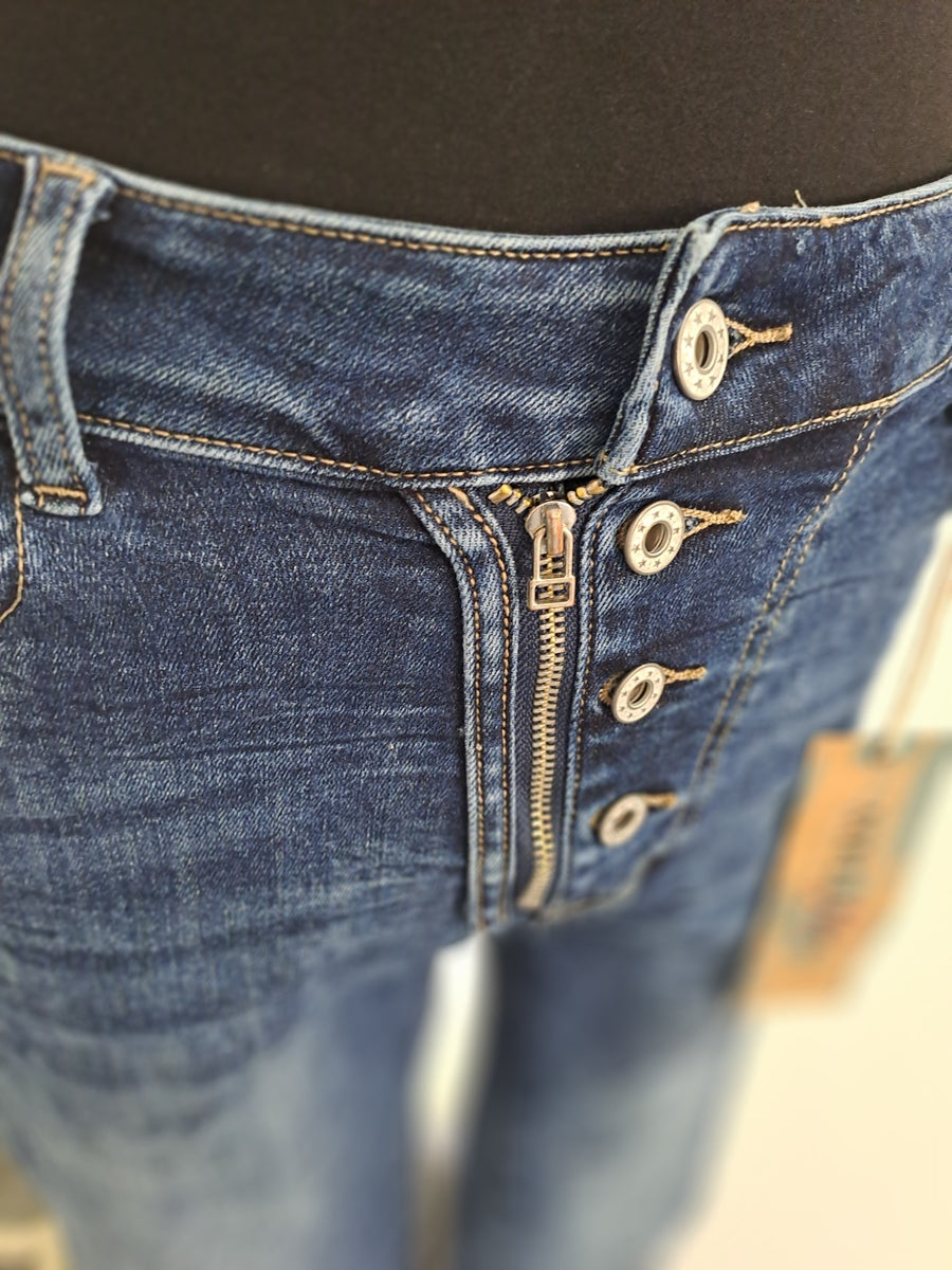 Melly & Co Jeans 14842 Blau