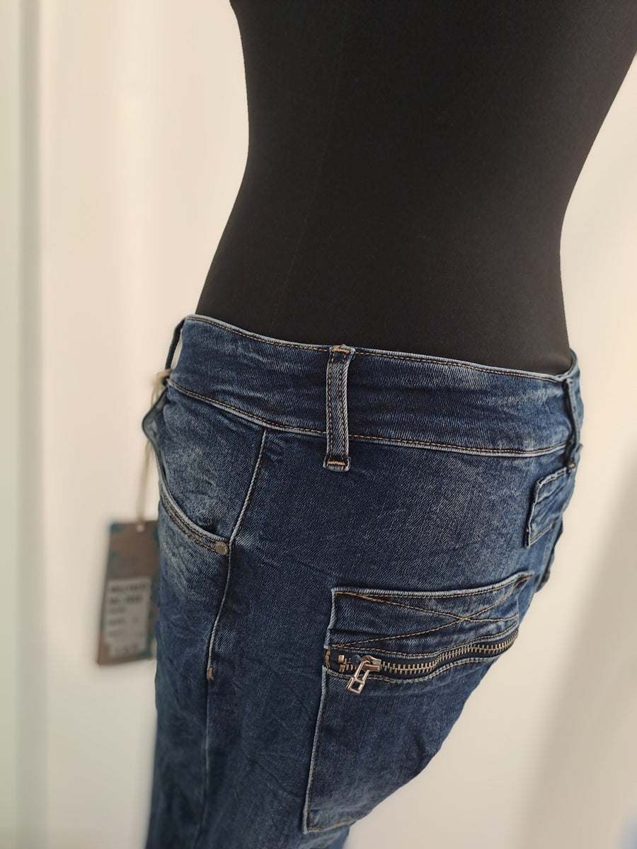 Melly & Co Jeans 14842 Blau