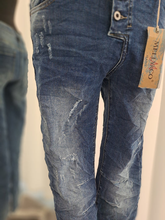 Melly & Co Jeans 15058 Blau