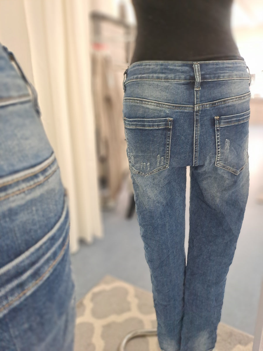 Melly & Co Jeans 15058 Blau