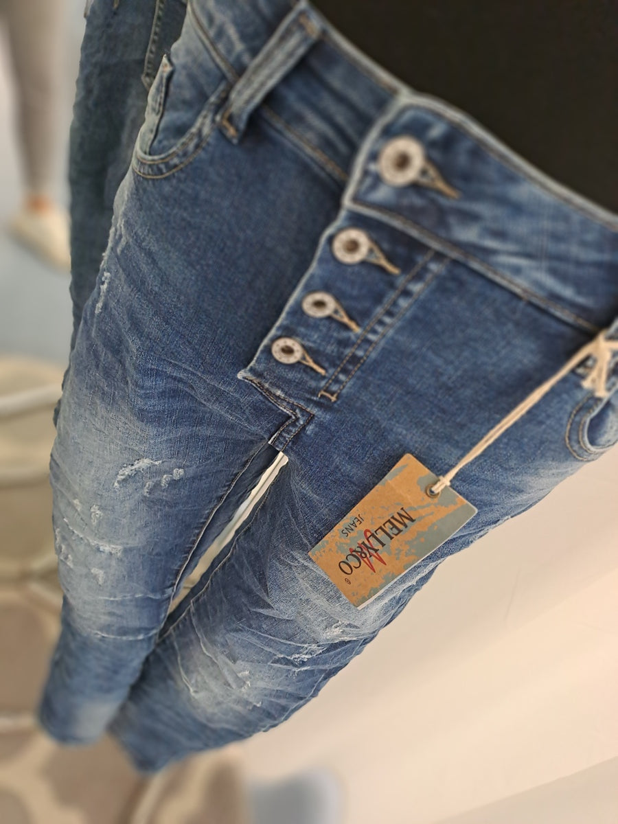Melly & Co Jeans 15058 Blau