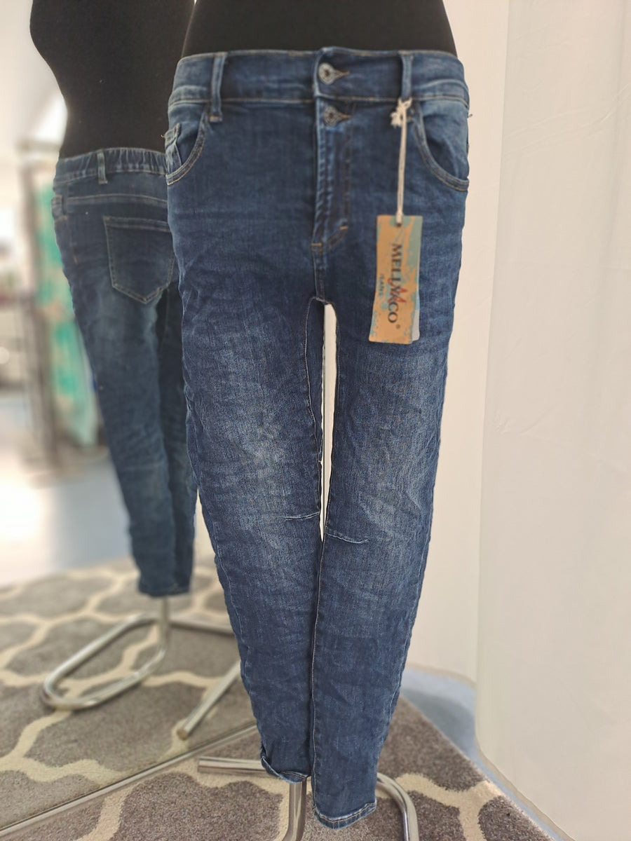 Melly & Co Jeans 15330 Blau