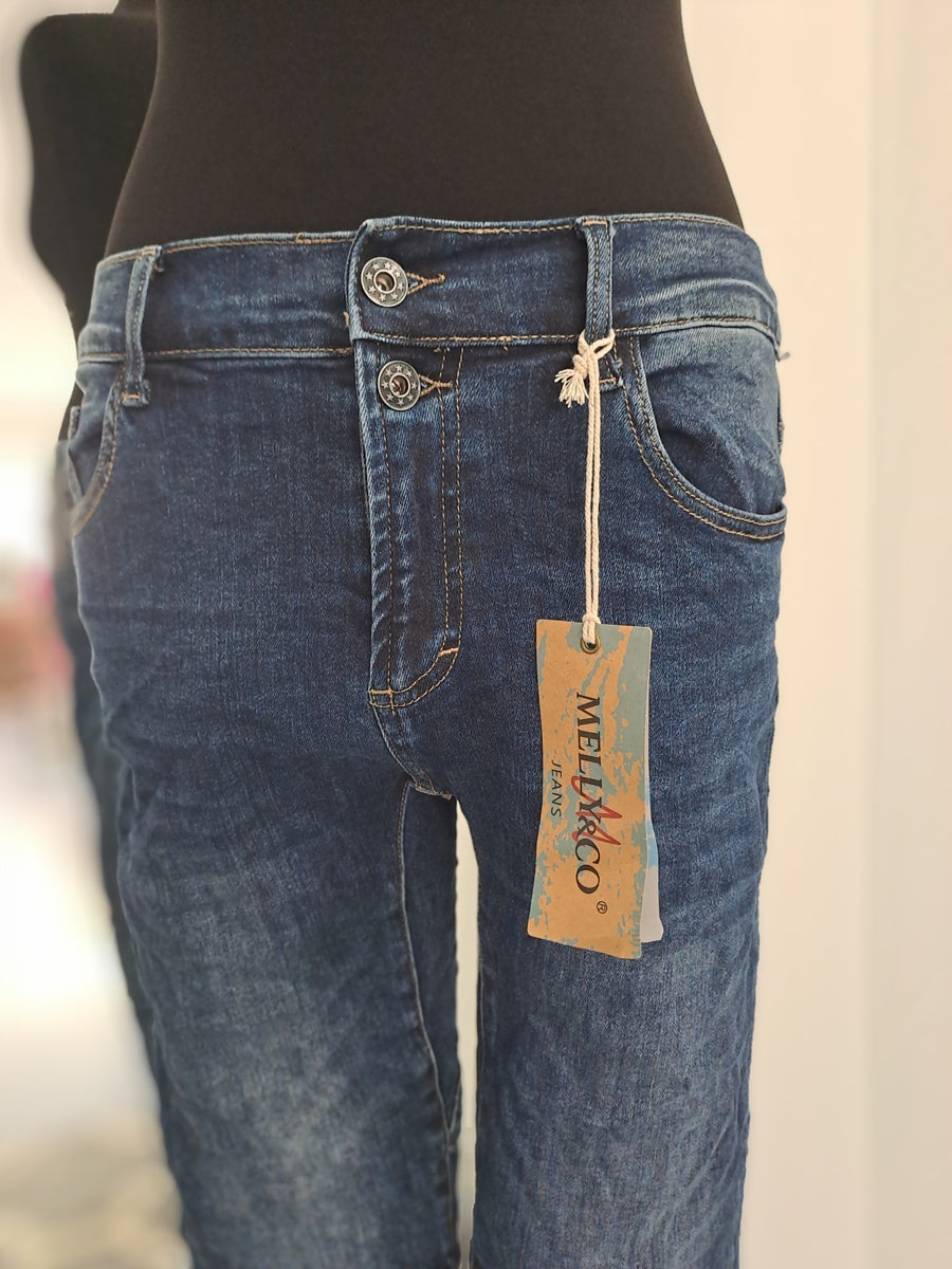 Melly & Co Jeans 15330 Blau