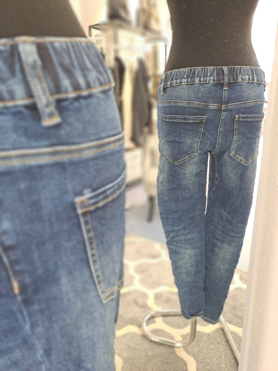 Melly & Co Jeans 15330 Blau