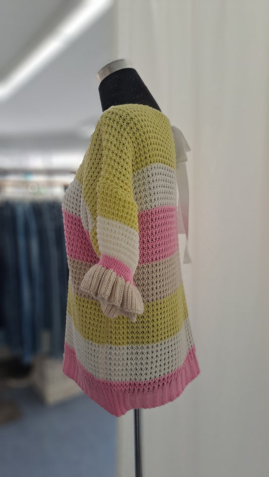 Young Collection Strickpulli Multicolor gestreift (Modell 2901)