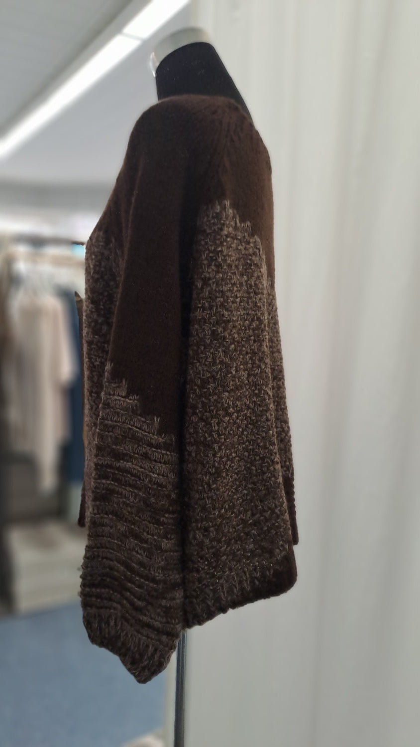 Charme Mode Pulli 31808 Braun