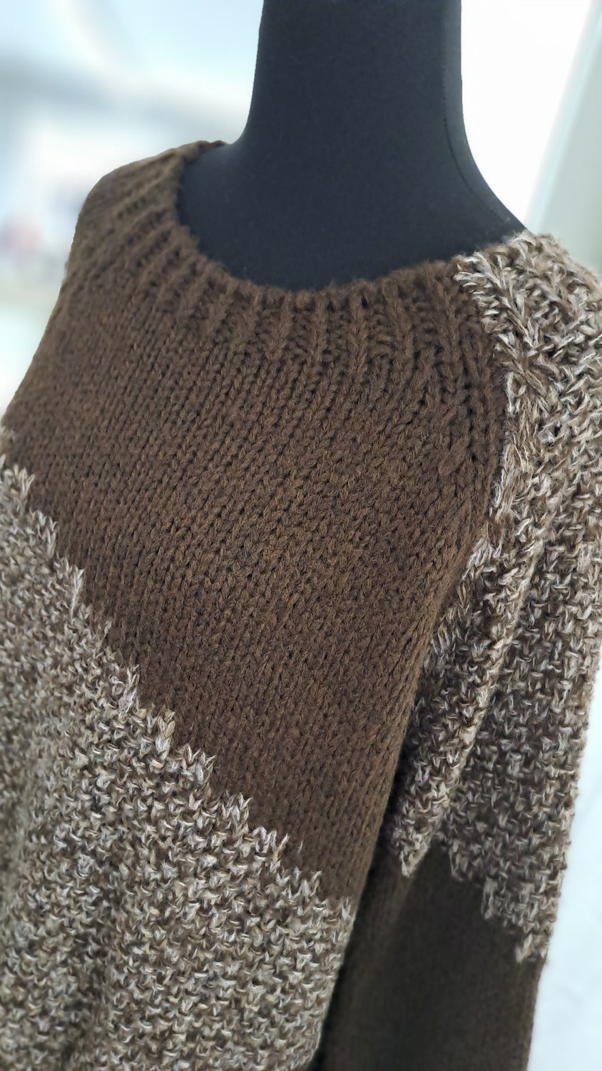 Charme Mode Pulli 31808 Braun