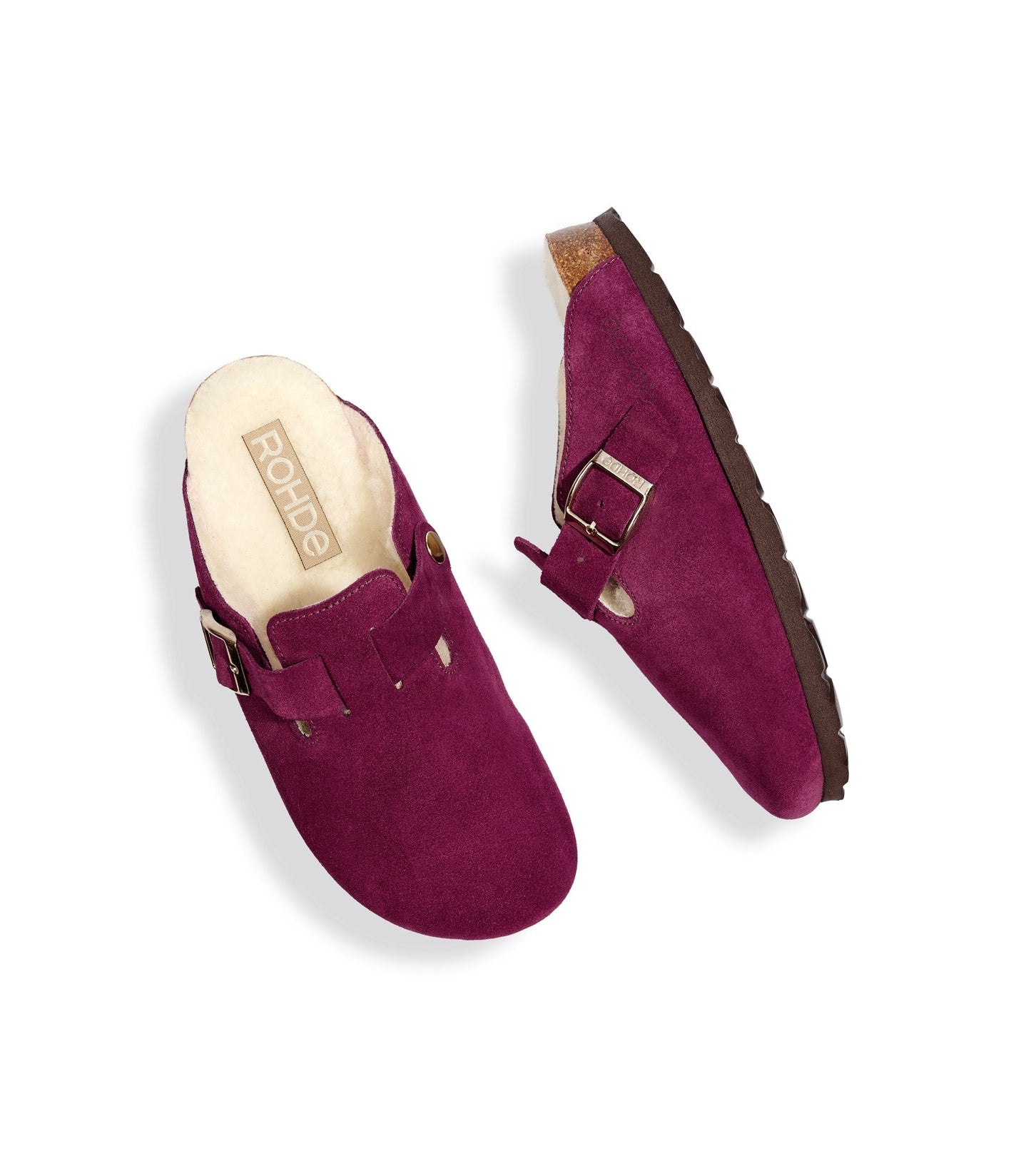 Rohde Hausschuhe 6069 58 Violett
