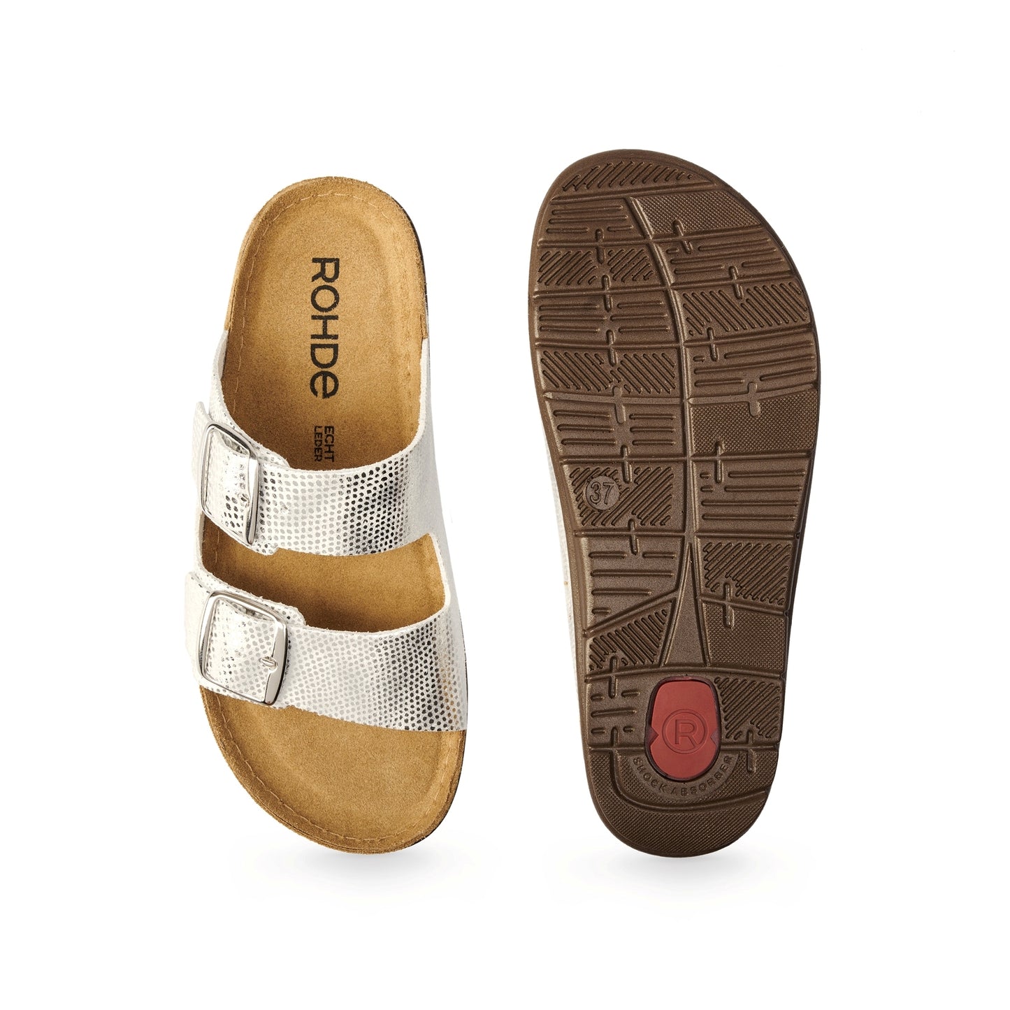 Rohde Pantolette 5872 89 Silber