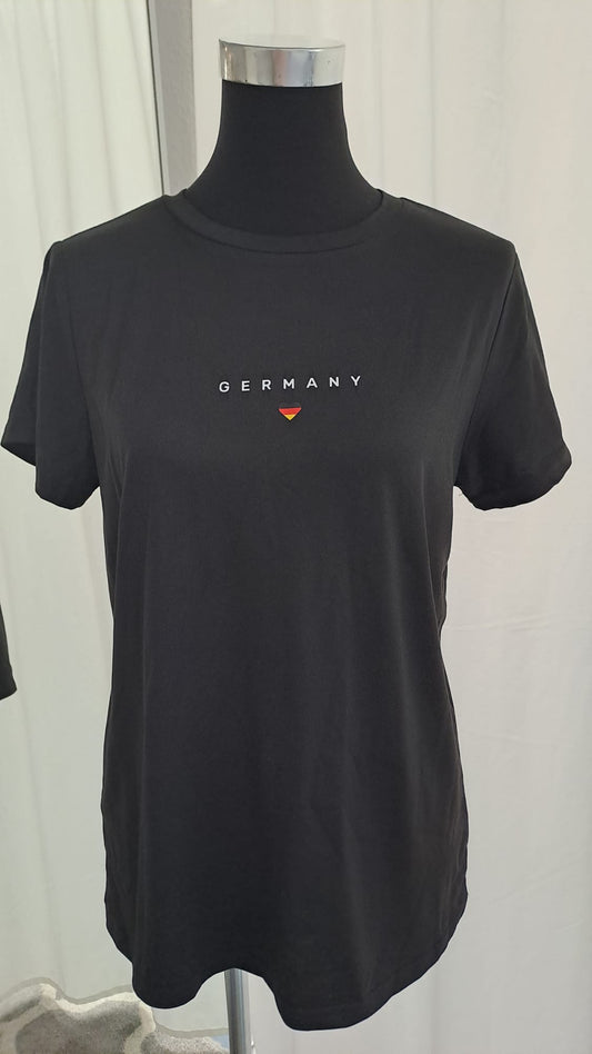 Deutschland Shirt Fan-Shirt 11072 Schwarz