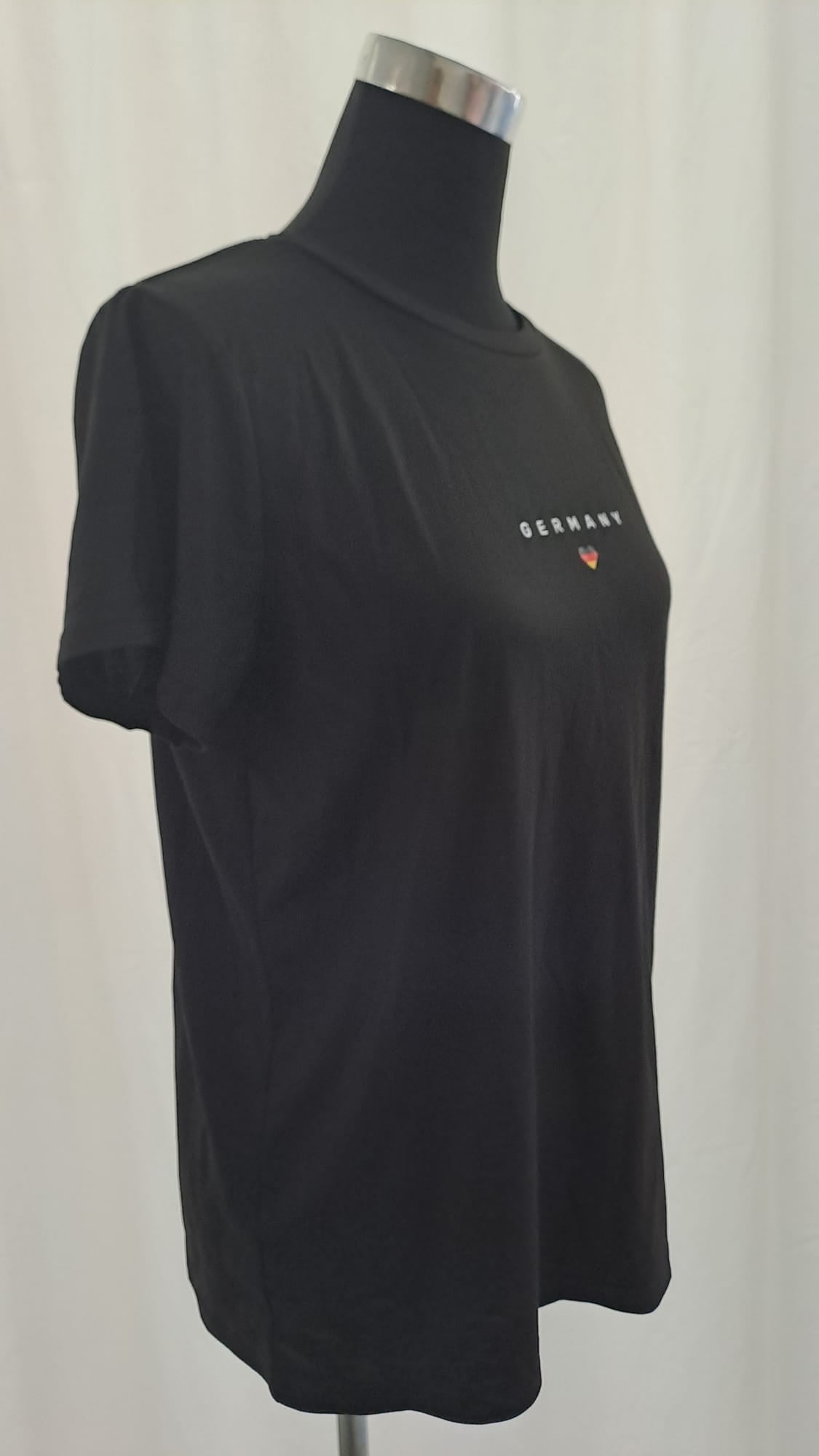 Deutschland Shirt Fan-Shirt 11072 Schwarz
