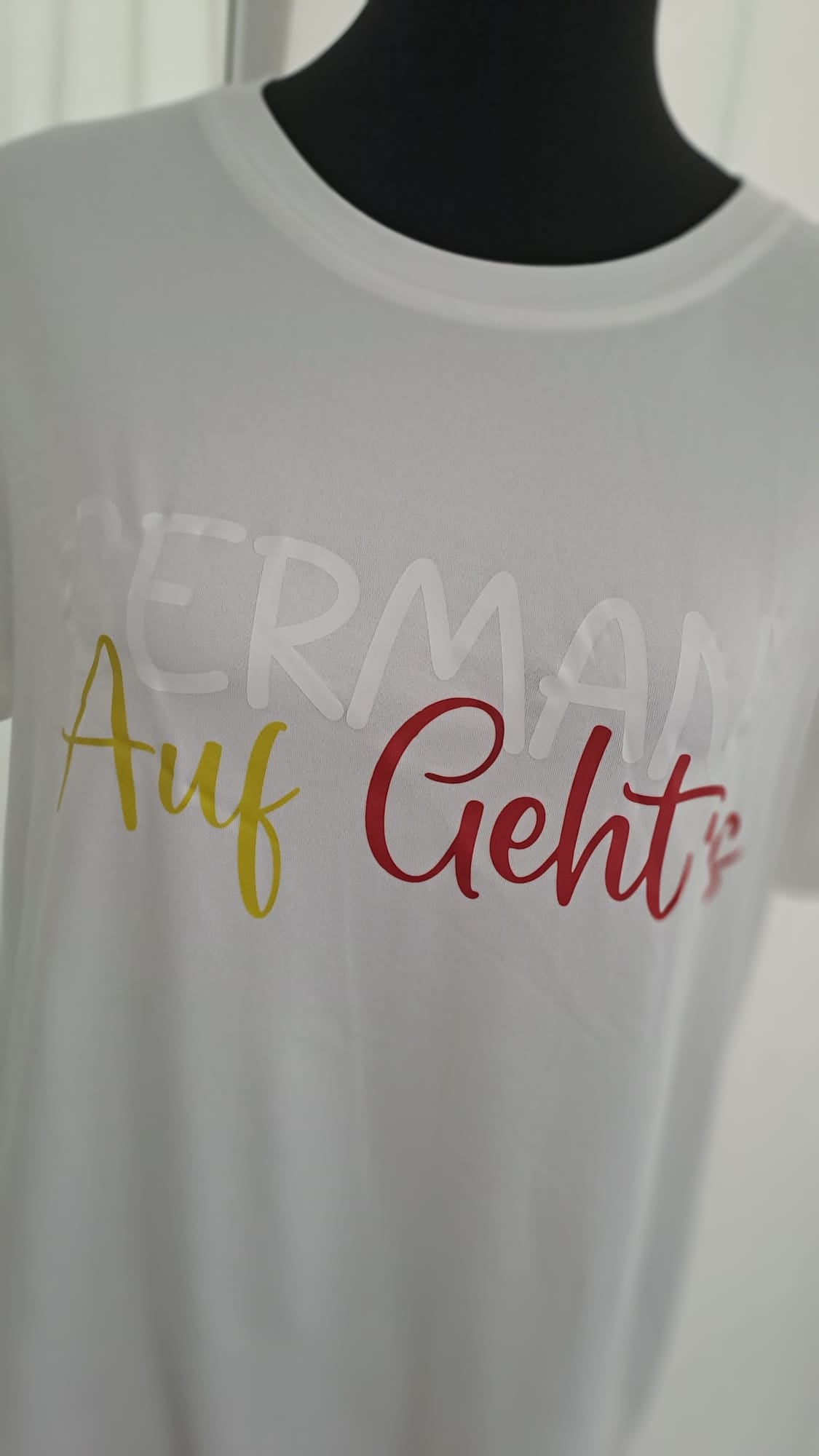 Deutschland Shirt Fan-Shirt 11074 Weiß