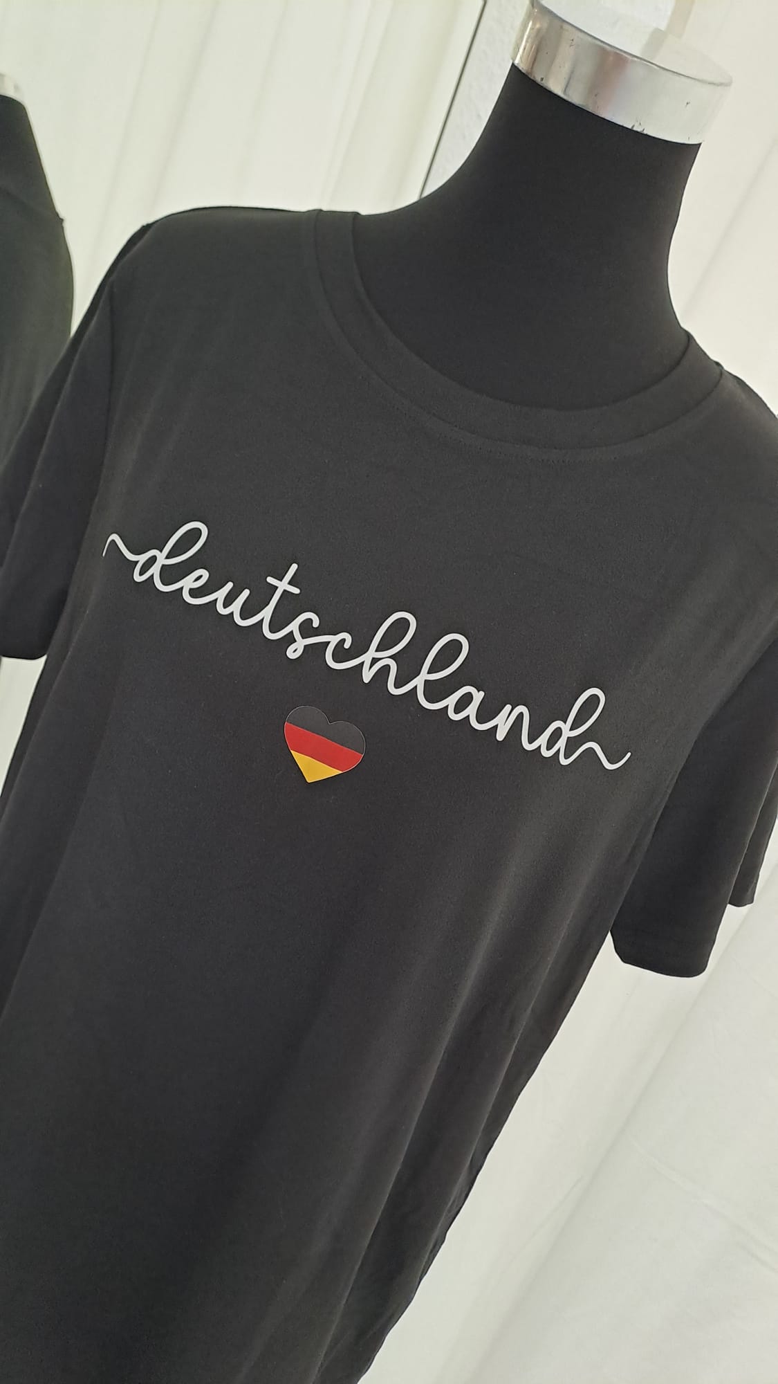 Deutschland Shirt Fan-Shirt 11075 Schwarz