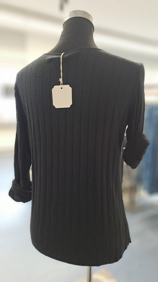 Fashion Shirt 18023 Schwarz