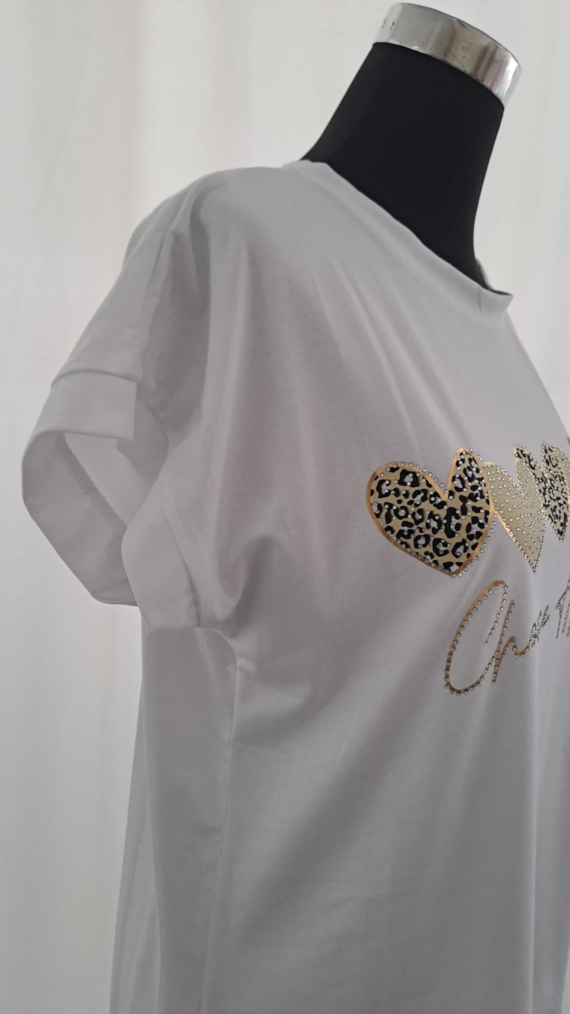 Liping Moda Shirt 1859 Leoprint Weiß