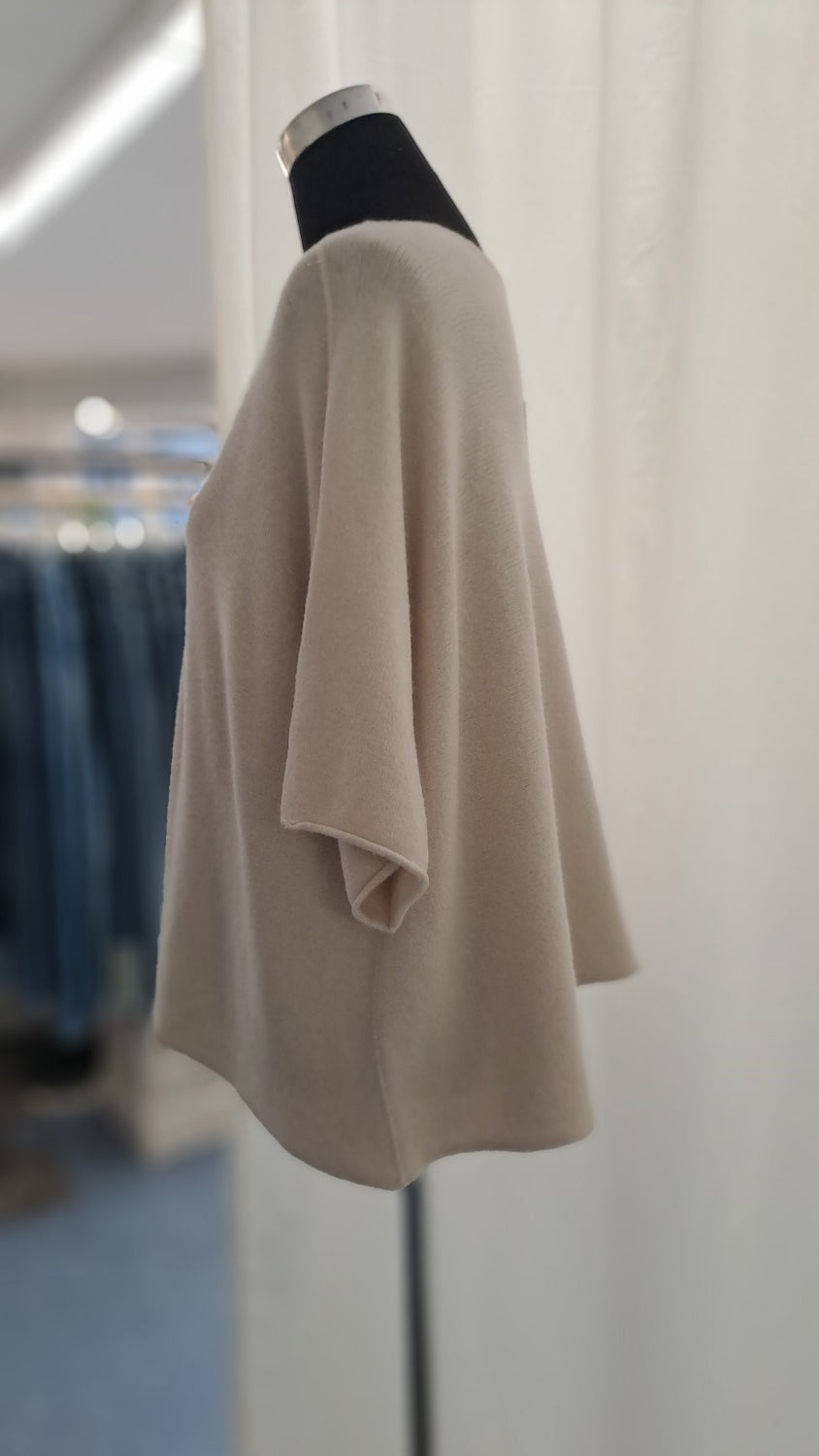 Young Fashion Feinstrickshirt 2301 Beige