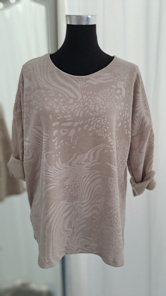 Young Collection Shirt 2302 Taupe