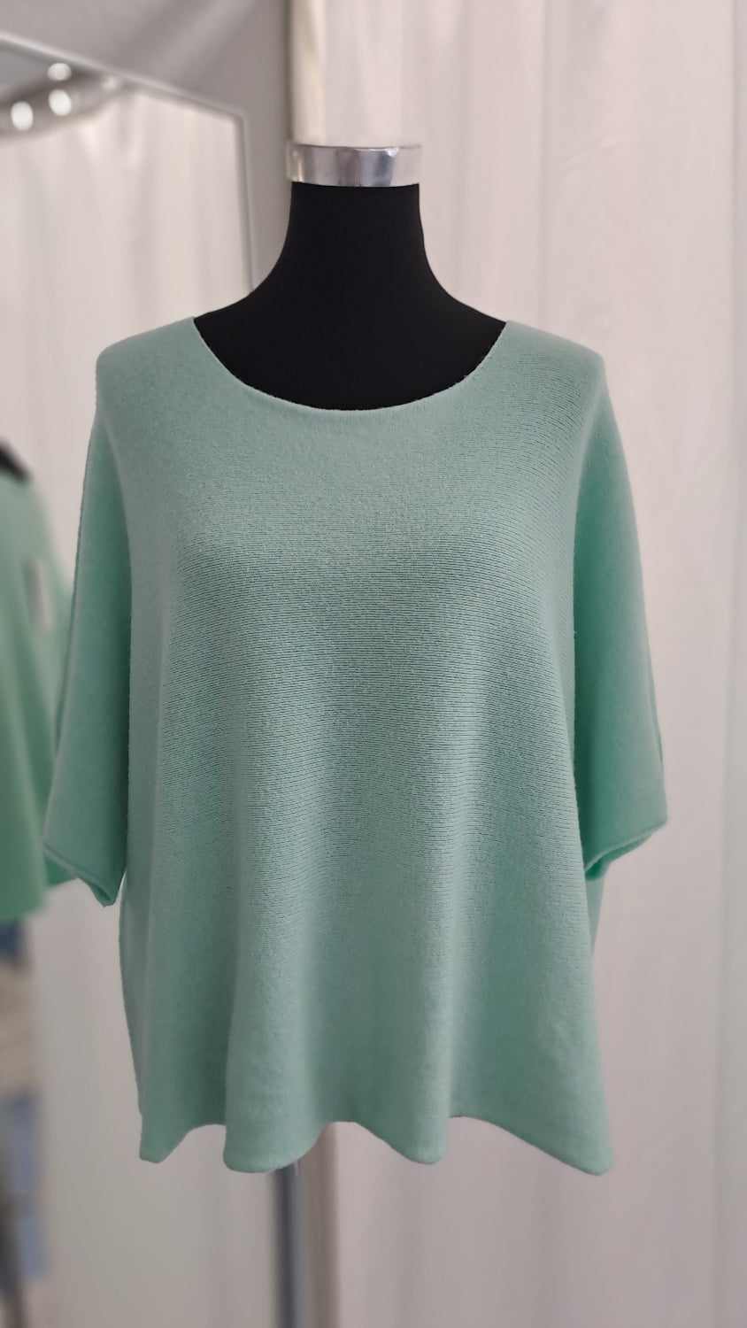 Young Fashion Feinstrickshirt 2303 Mint