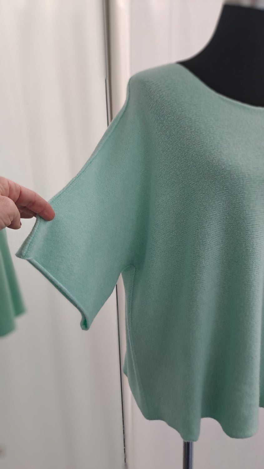 Young Fashion Feinstrickshirt 2303 Mint