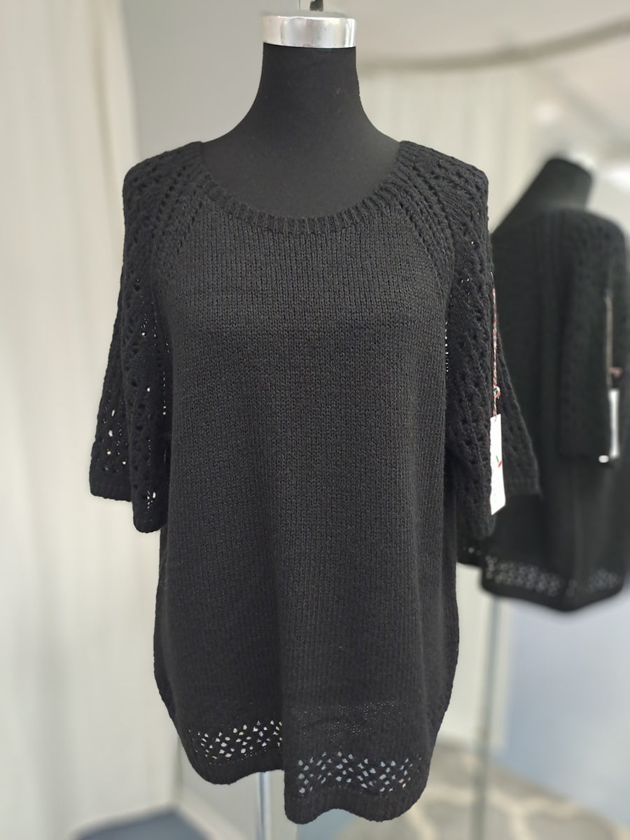 Cas Cara Shirt 28502 Schwarz