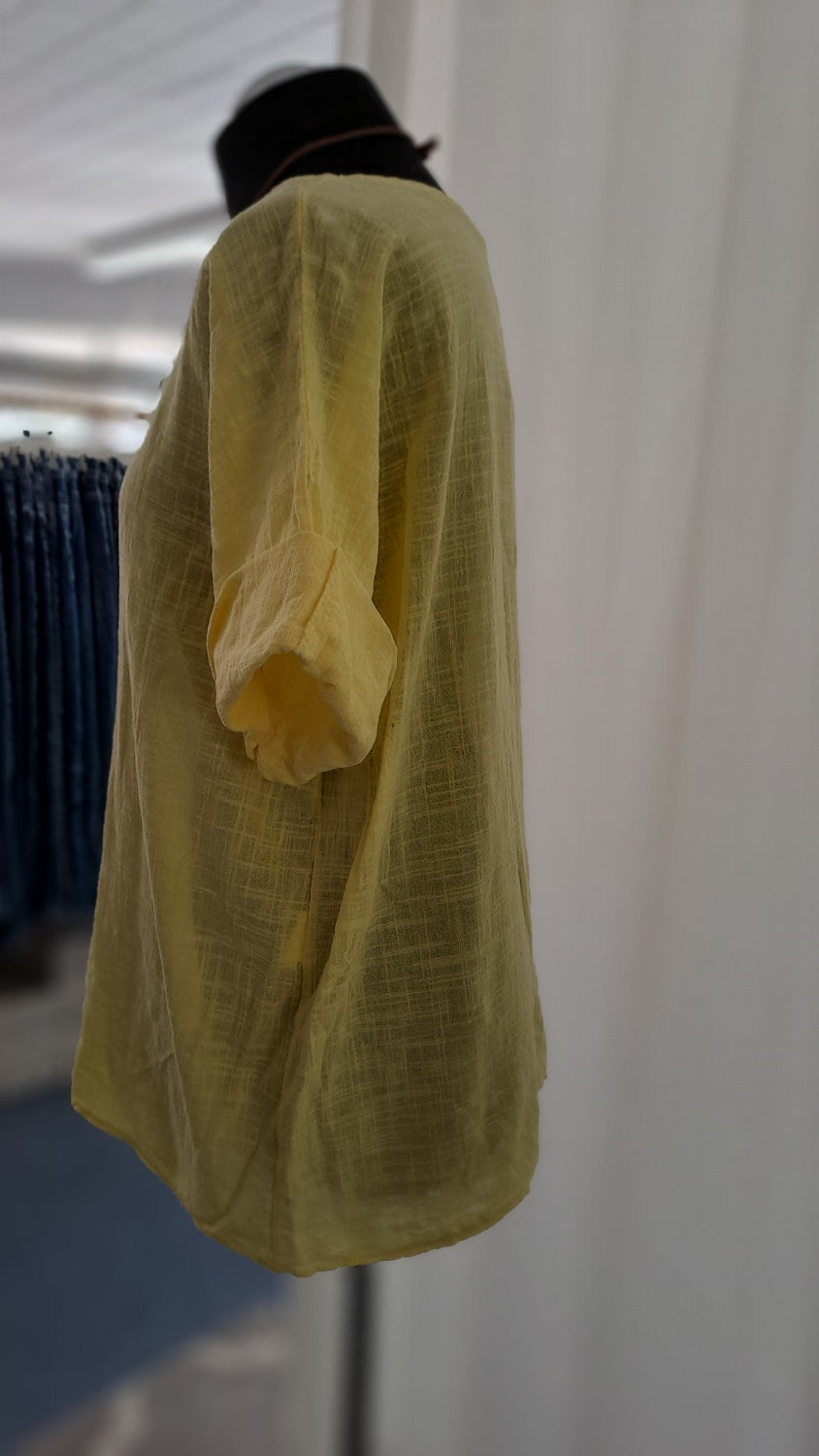 Young Collection Shirt 4139 Gelb