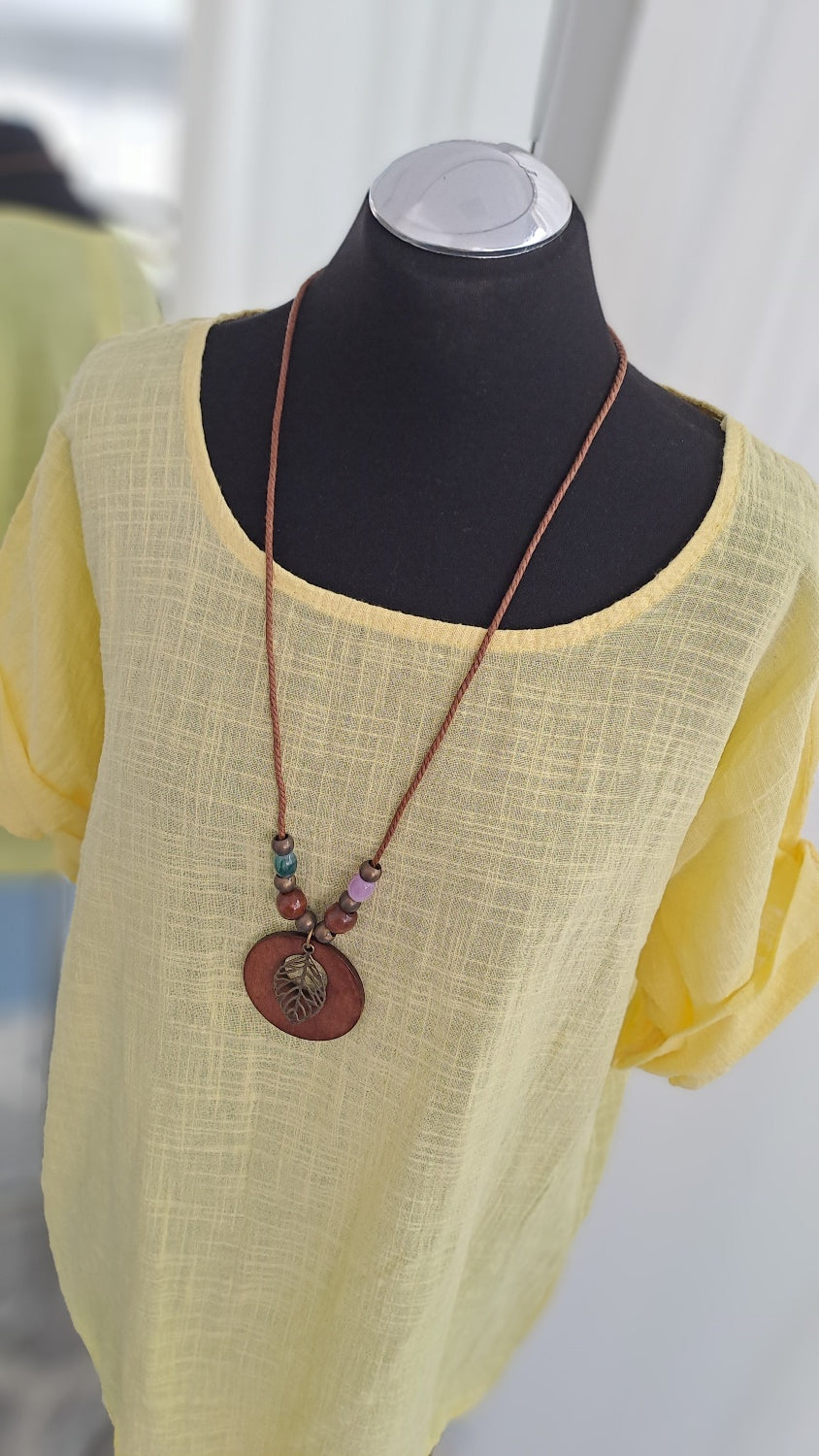 Young Collection Shirt 4139 Gelb