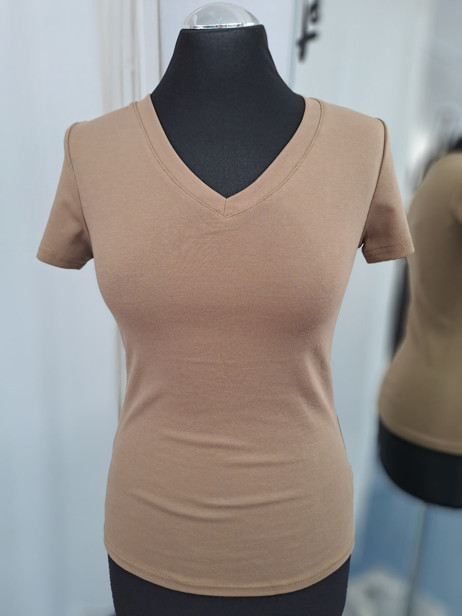 Vinceotto Shirt 7026 Kamel