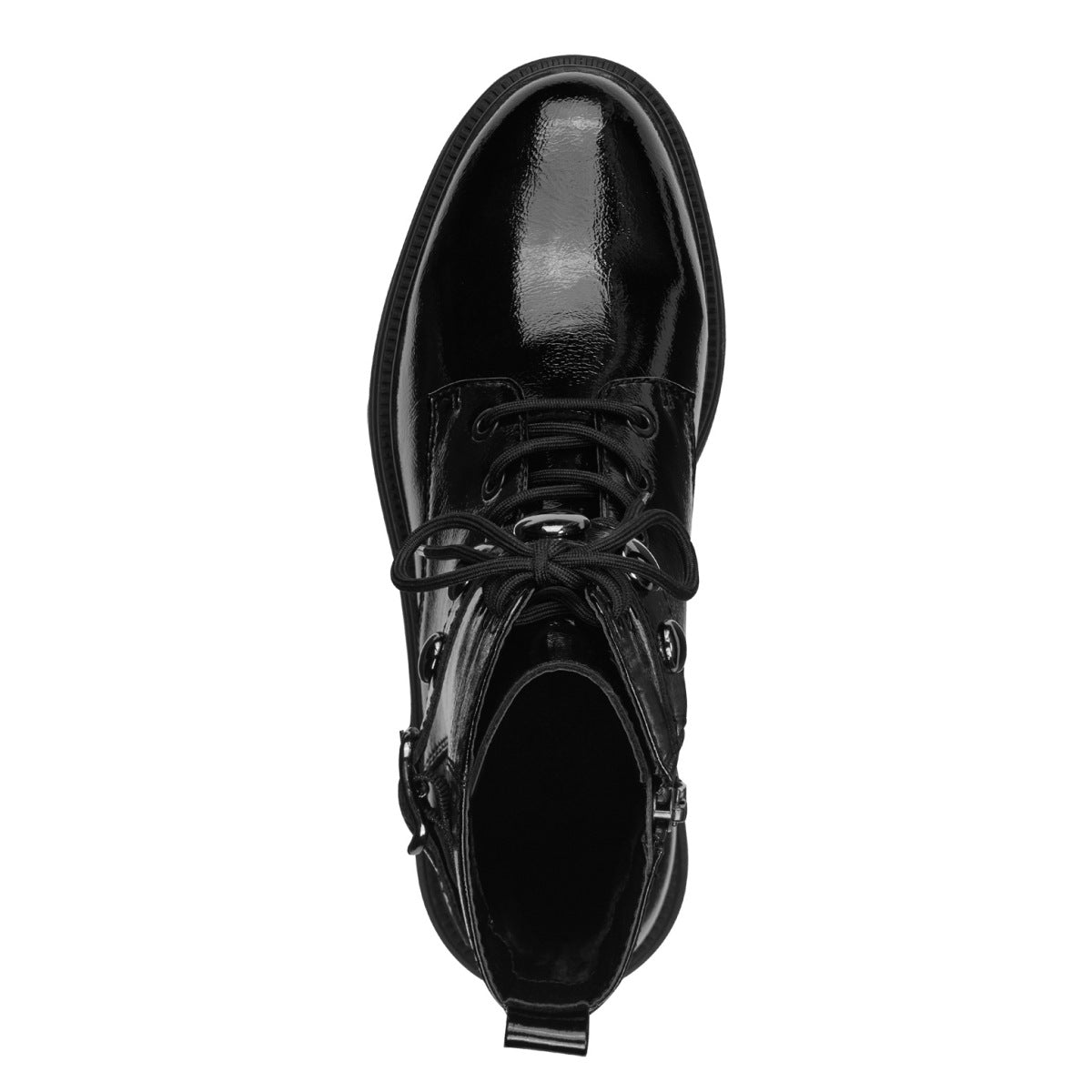 Tamaris Stiefelette 25267 Schwarz Lack