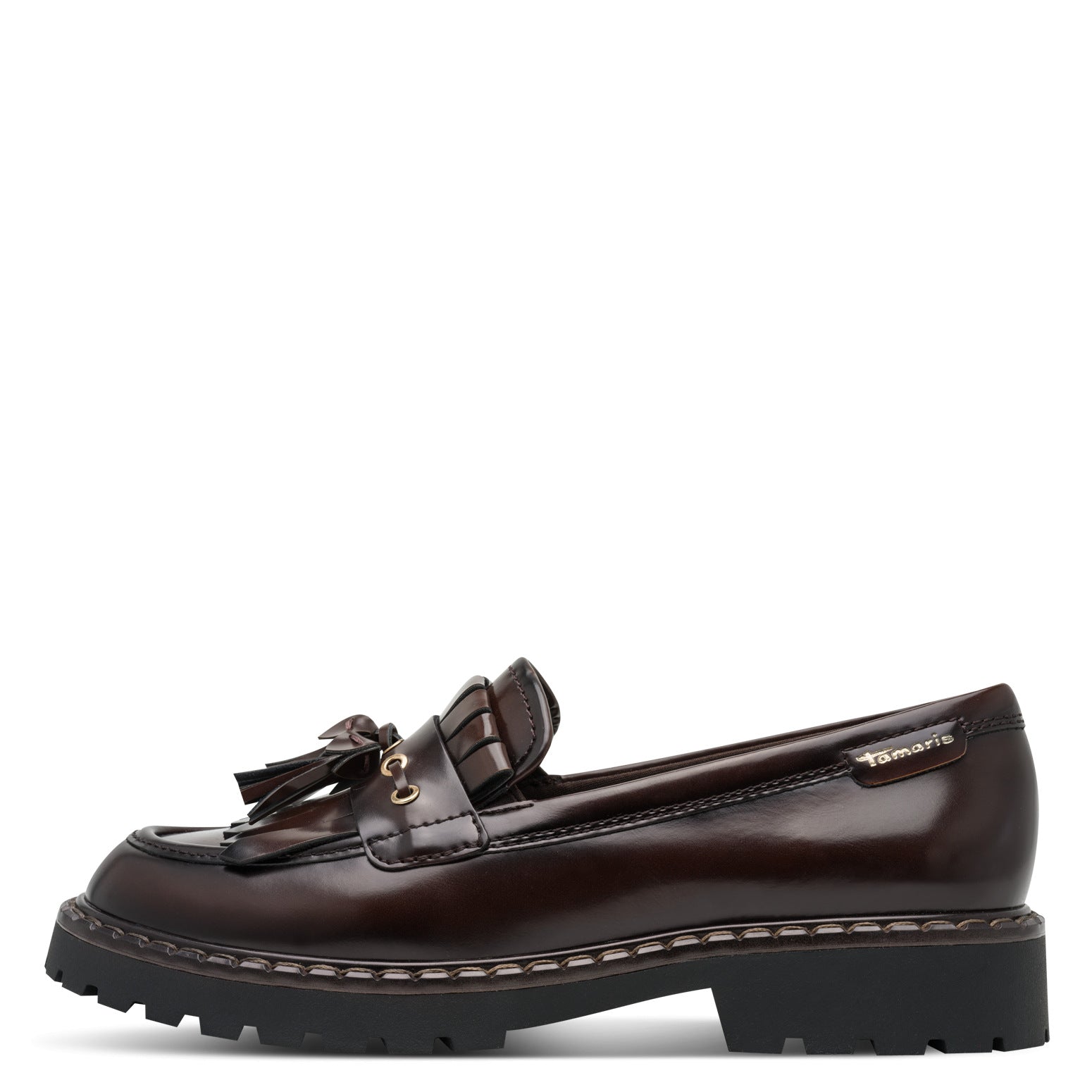 Tamaris Slipper 24353 Mocca – Touch-it Fußbett - Seitenansicht