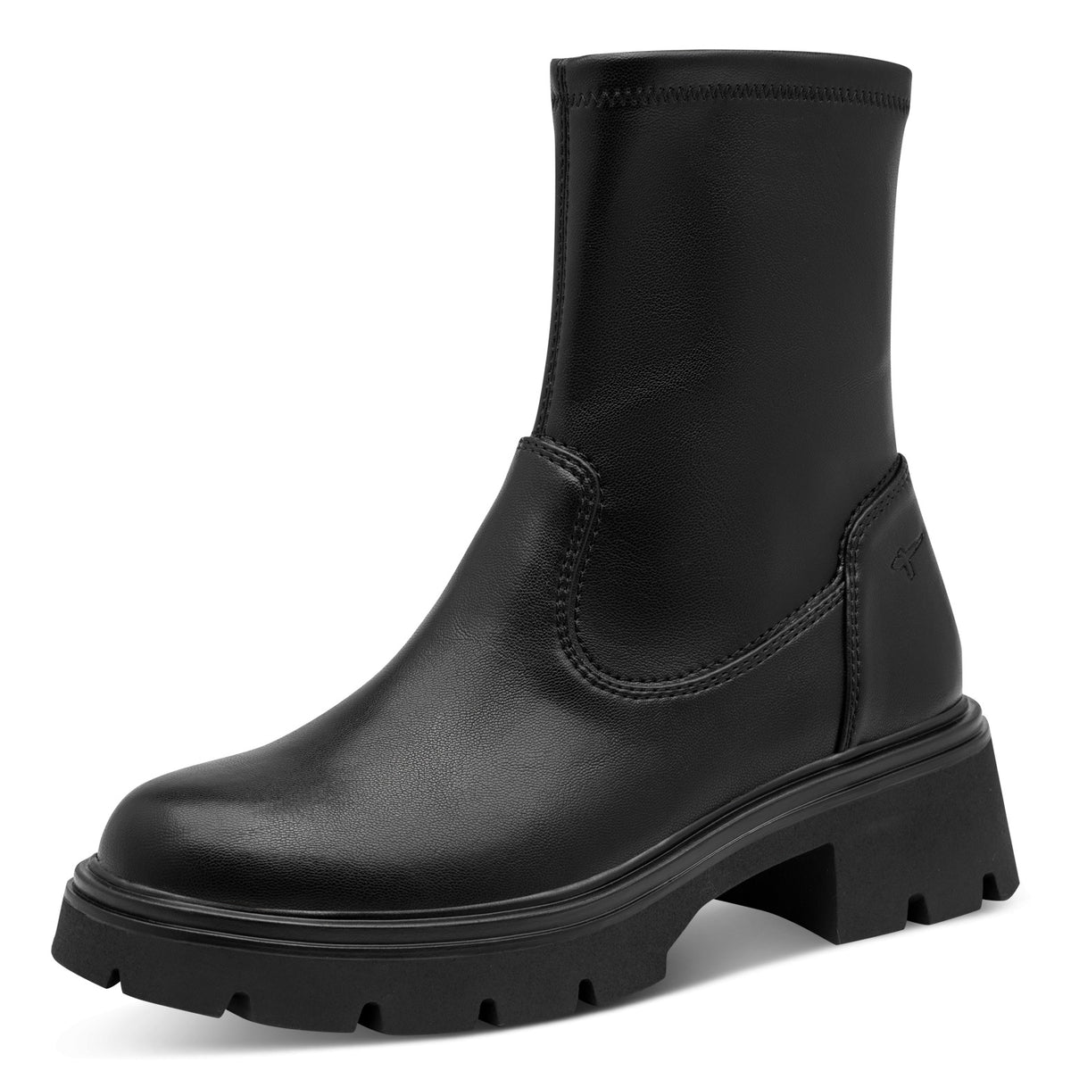 Tamaris Stiefelette 25416 Schwarz - Vegan - Seitenansicht