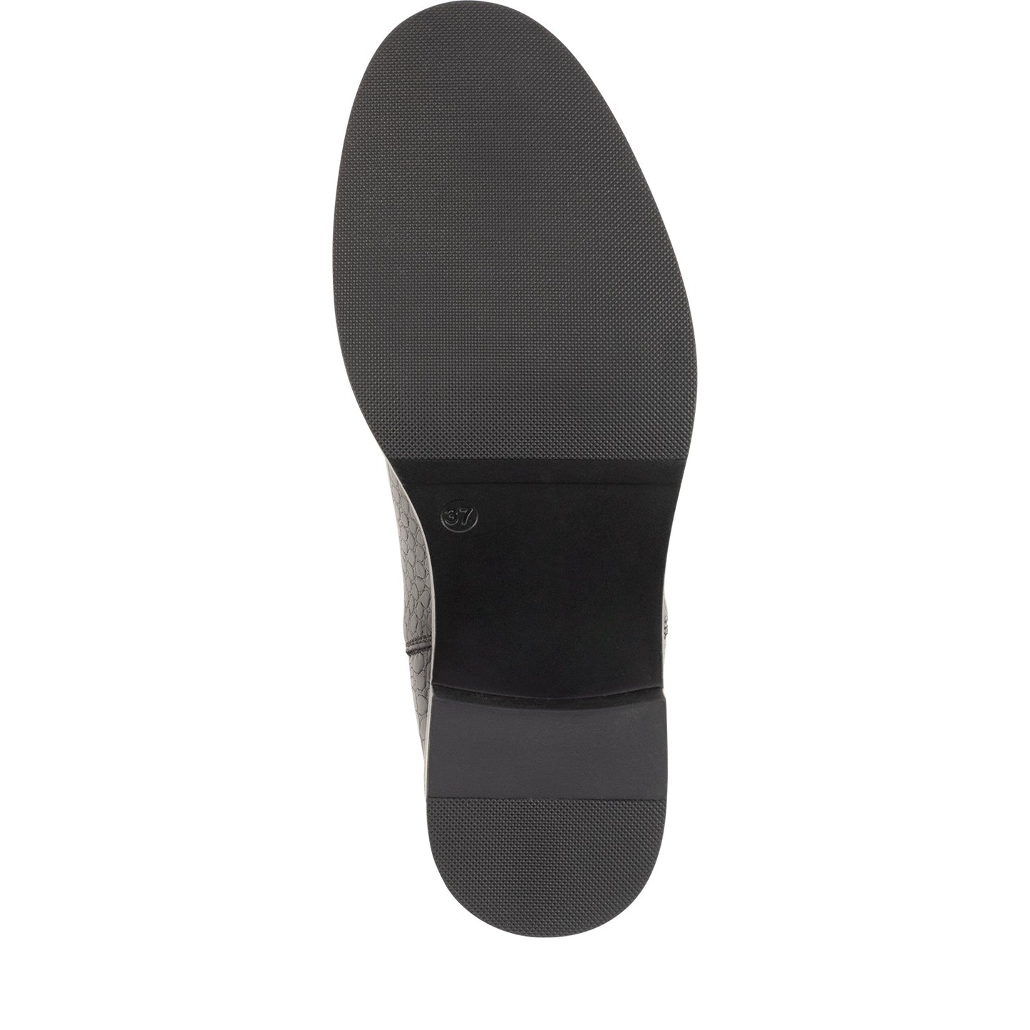Tamaris Leder Chelsea Boot 25307 Schwarz Croco - Profil der Laufsohle