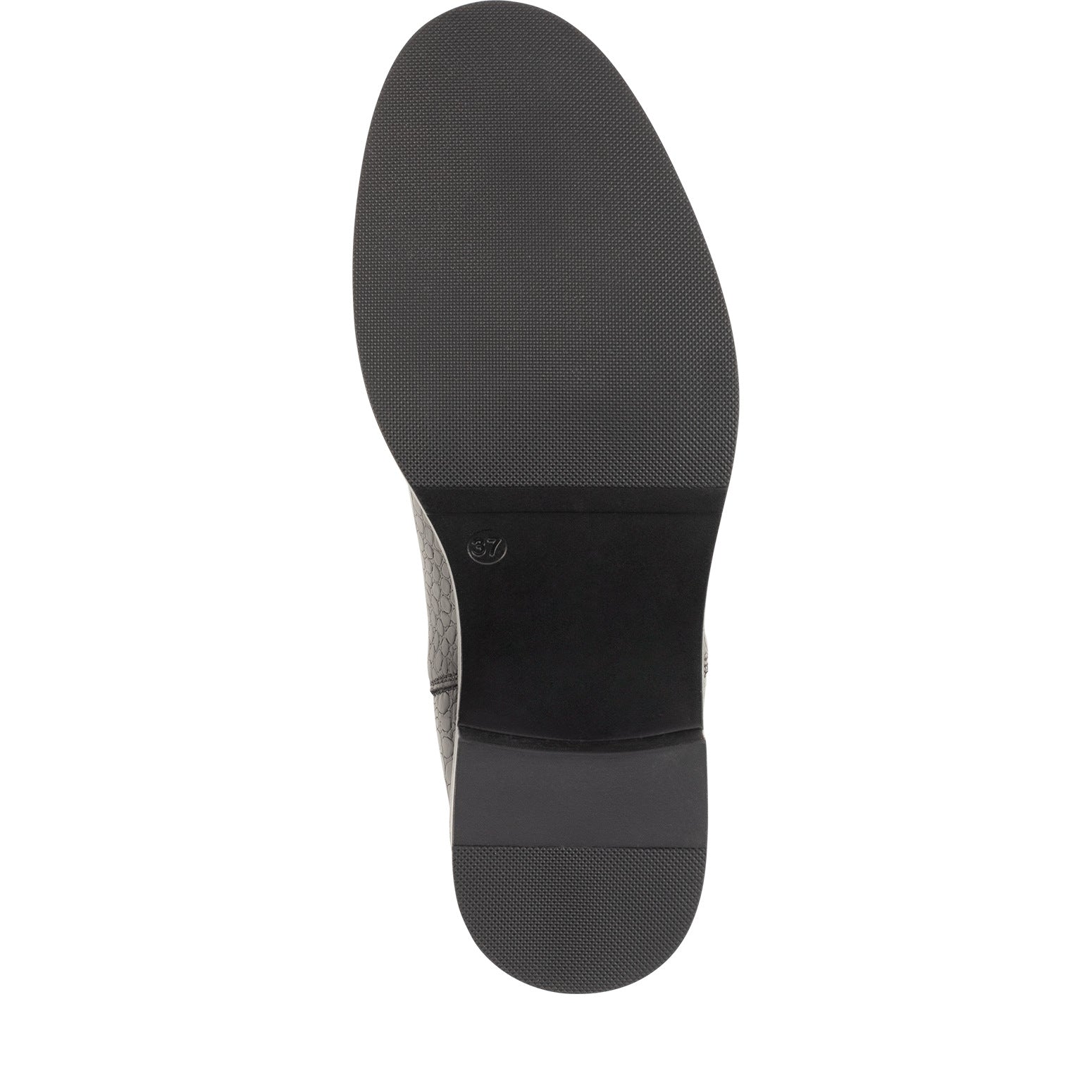 Tamaris Leder Chelsea Boot 25307 Schwarz Croco - Profil der Laufsohle