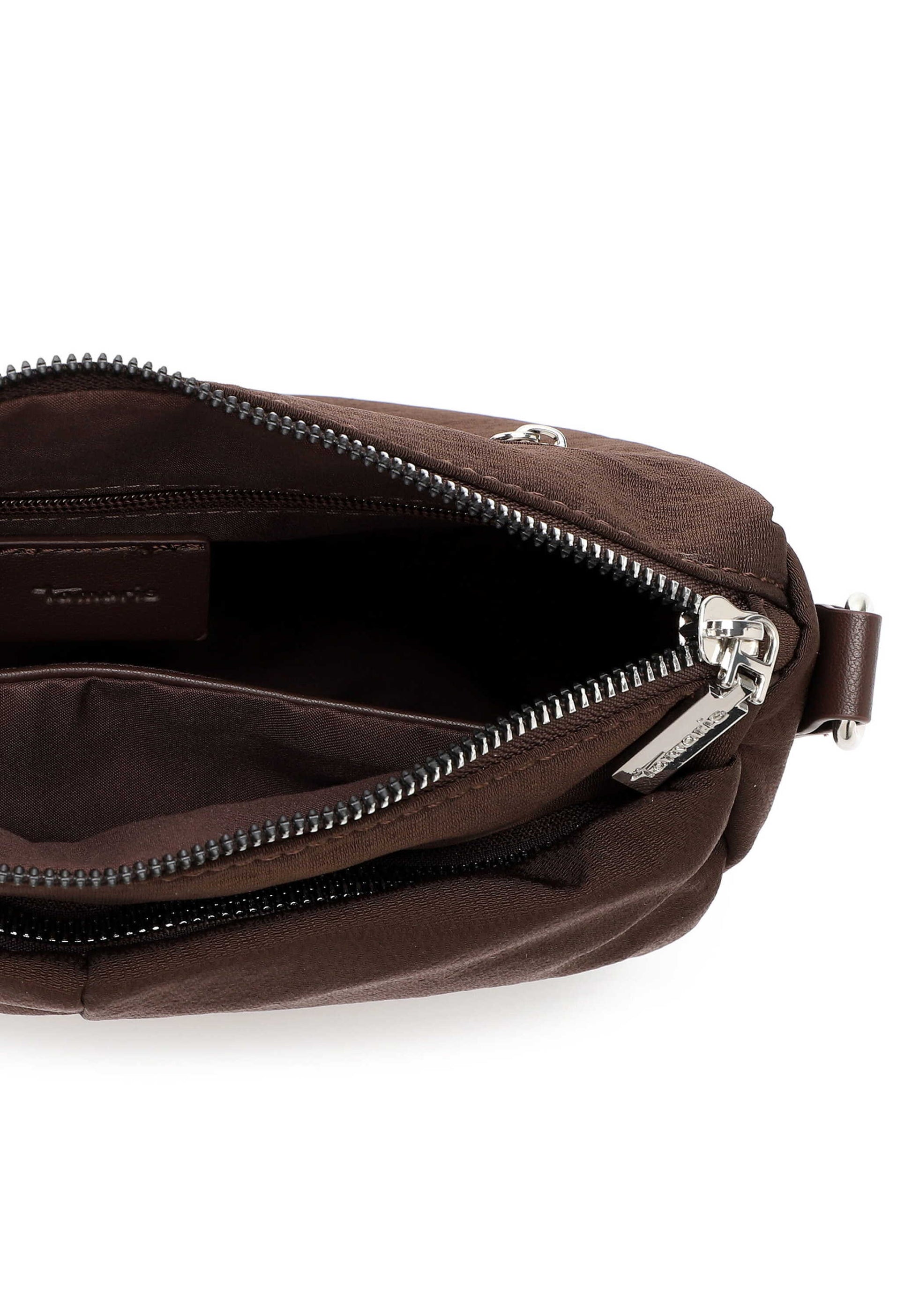 Tamaris Crossbody Mia 35080 Dunkelbraun - Detailansicht Innenleben