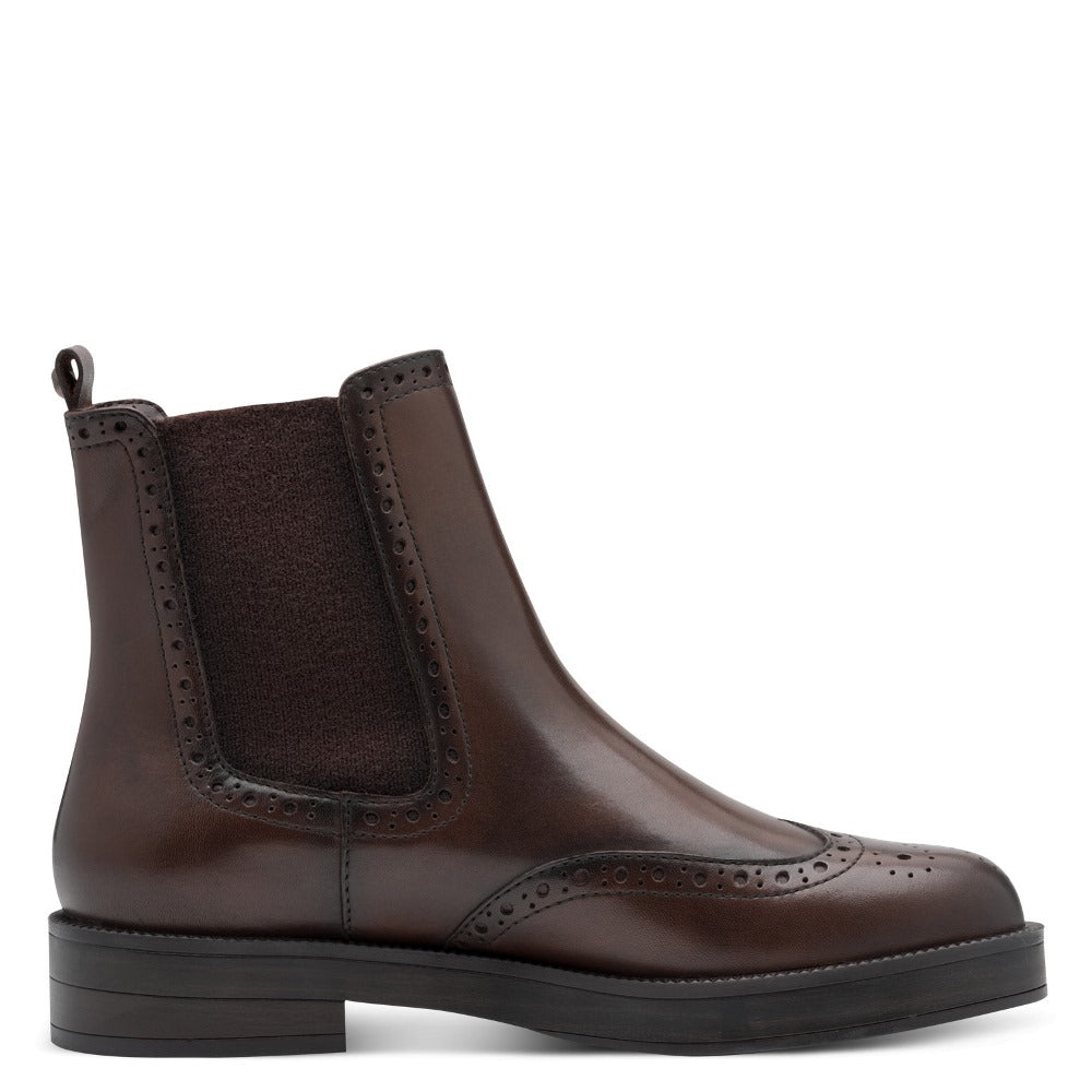 Tamaris Chelsea Boot 25338 Mahogany Braun