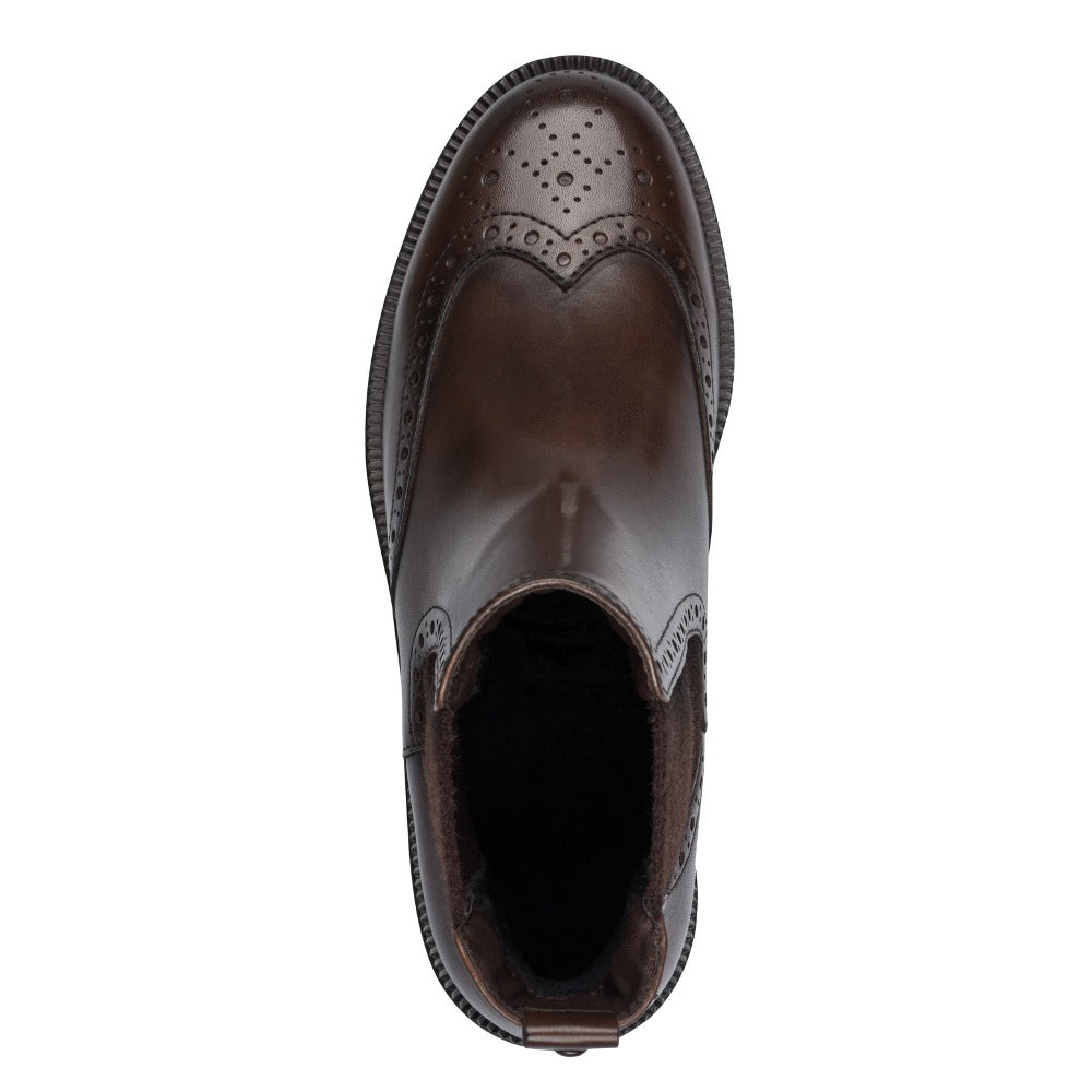 Tamaris Chelsea Boot 25338 Mahogany Braun