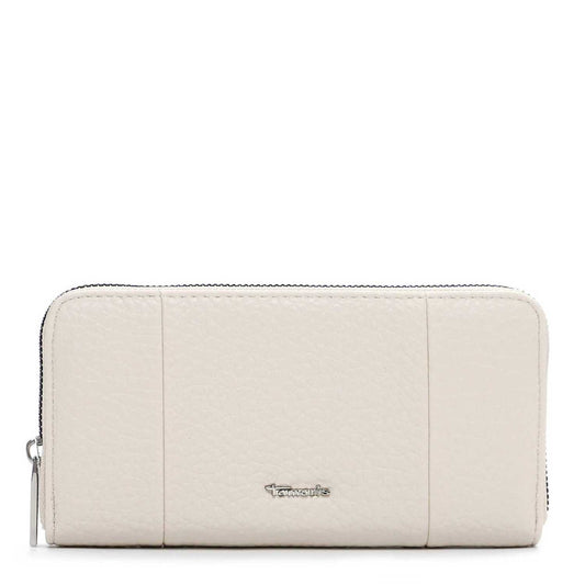 Tamaris Damen Geldbörse Beige – Portemonnaie mit Reißverschluss | 34556