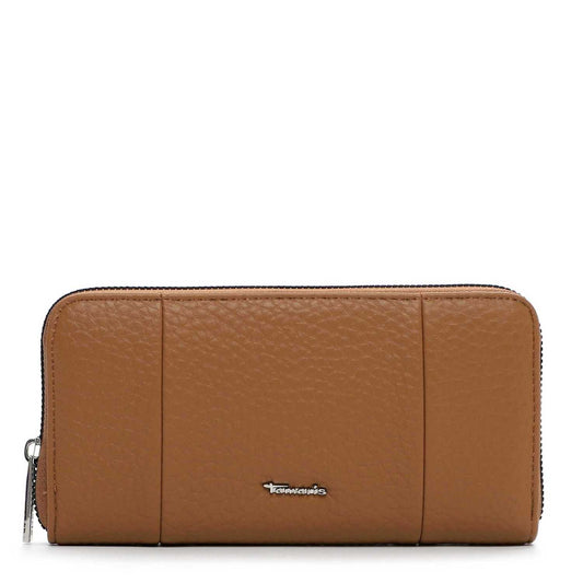 Tamaris Damen Geldbörse Sahara Braun – Portemonnaie mit Reißverschluss | 34556