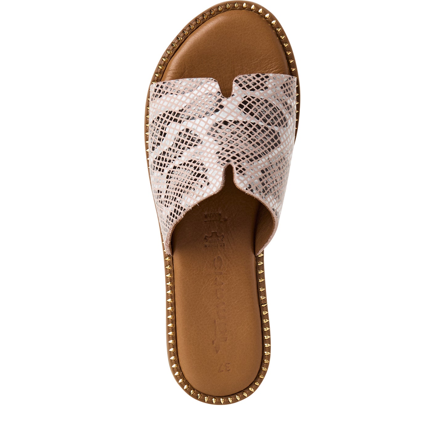 Tamaris Pantolette 27136 Beige/Snake