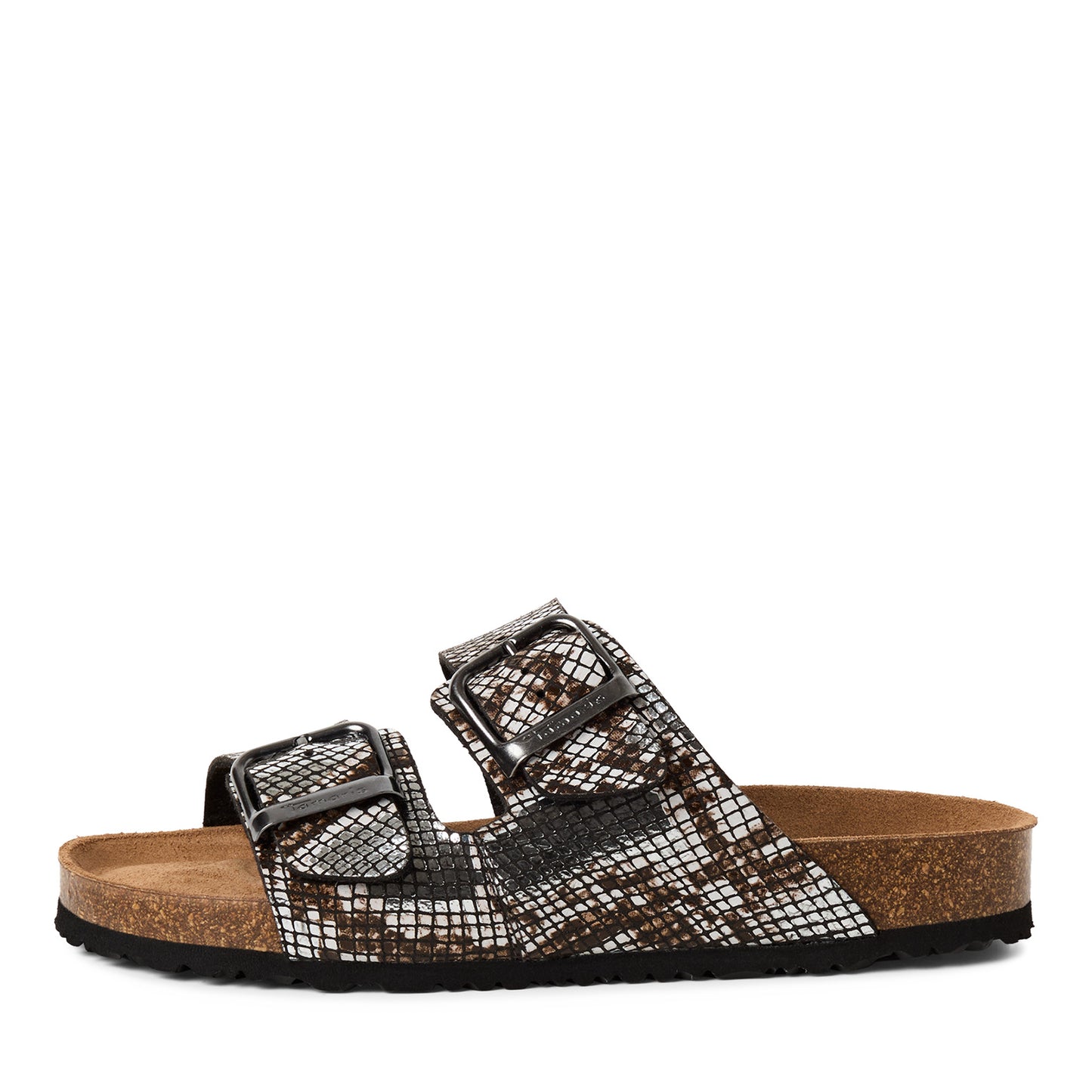 Tamaris Pantolette 27523 Schwarz Snake