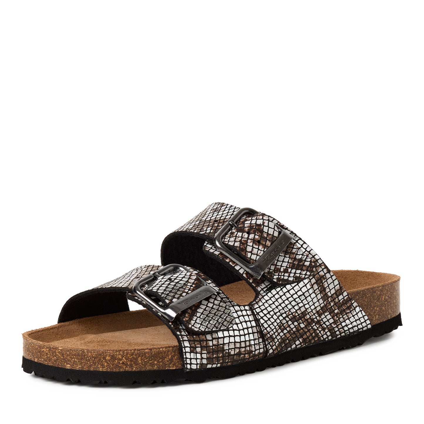 Tamaris Pantolette 27523 Schwarz Snake