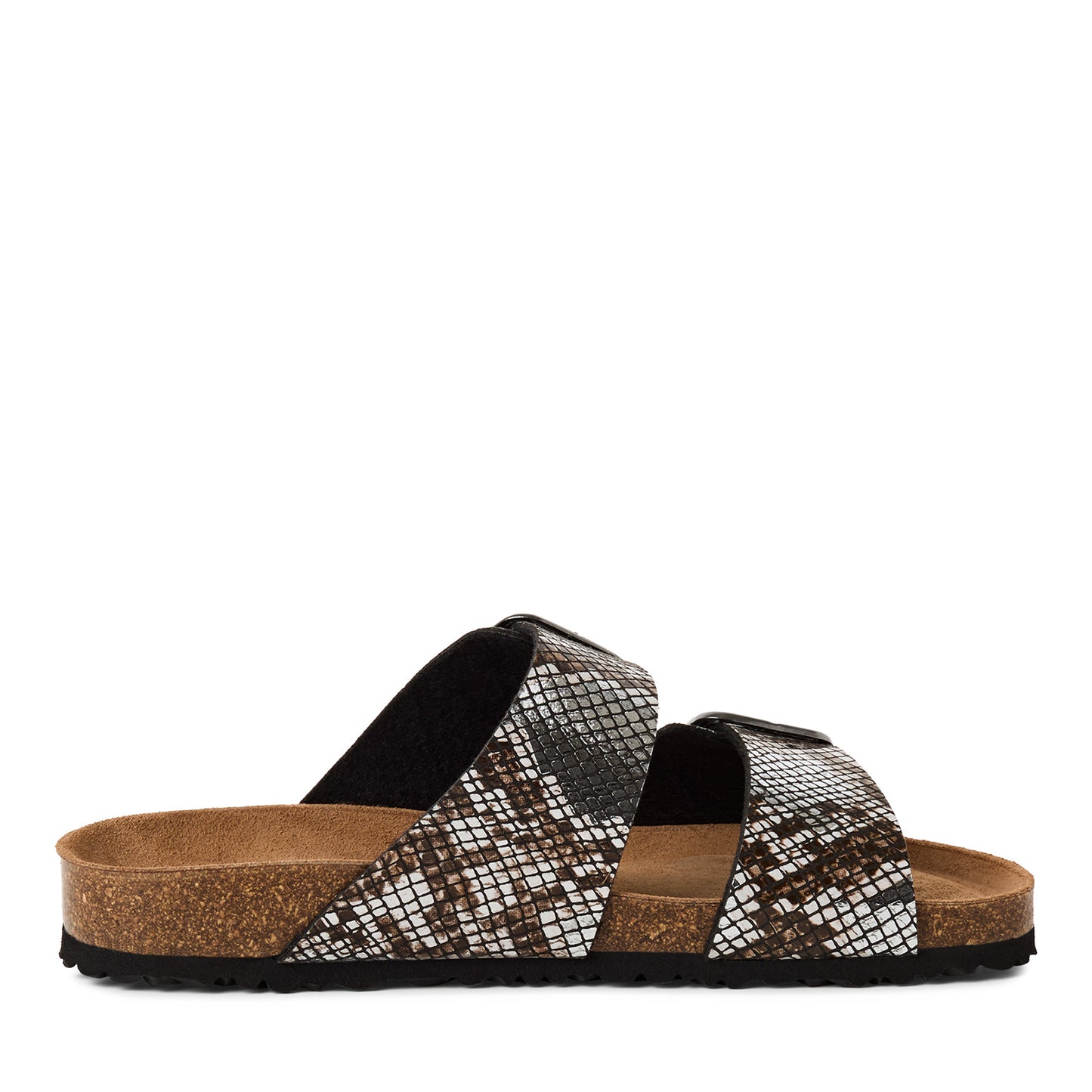 Tamaris Pantolette 27523 Schwarz Snake